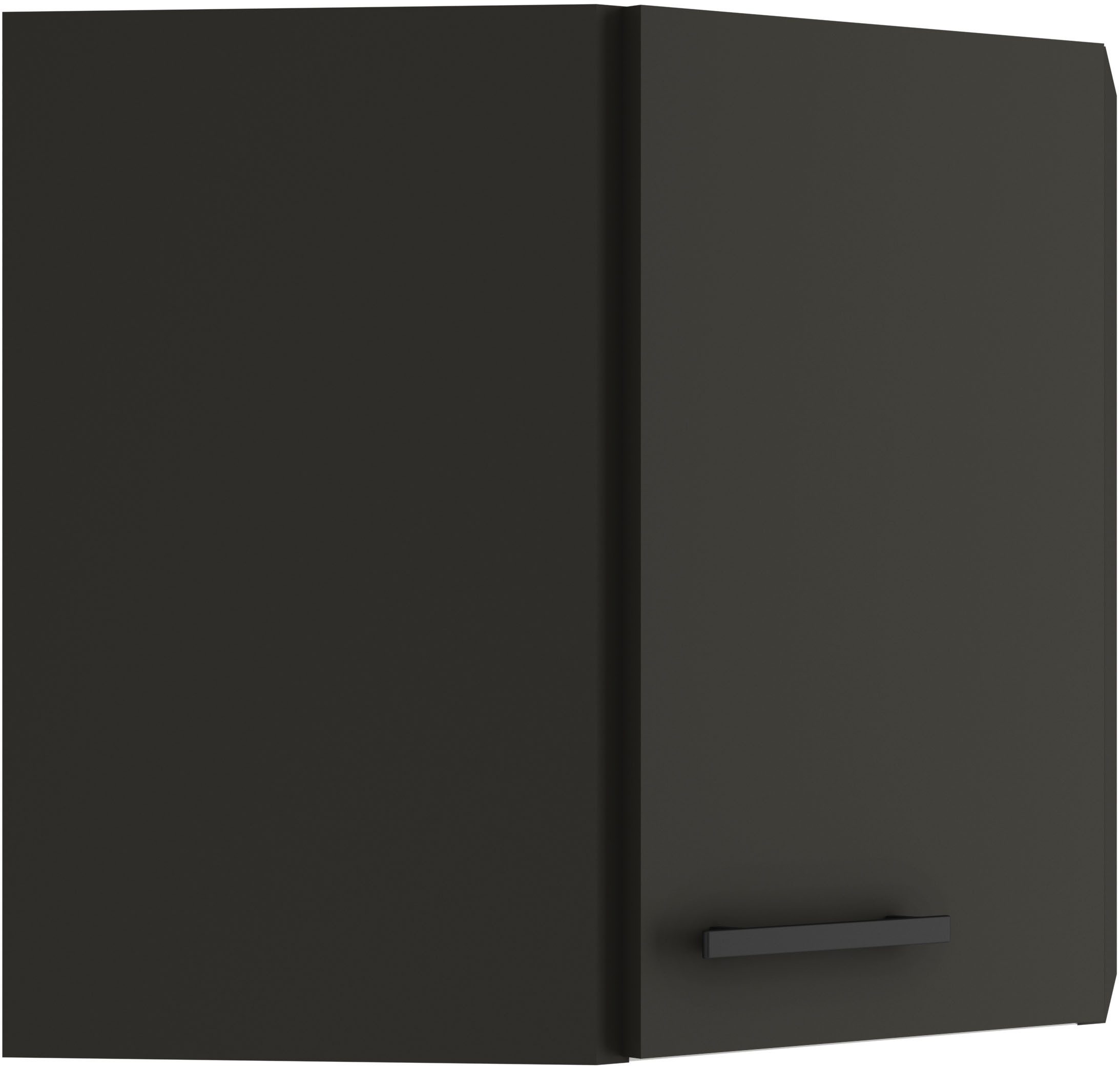 OPTIFIT Hangend hoekkastje Palma Breedte 60 x 60 cm, deuropening verwisselbaar