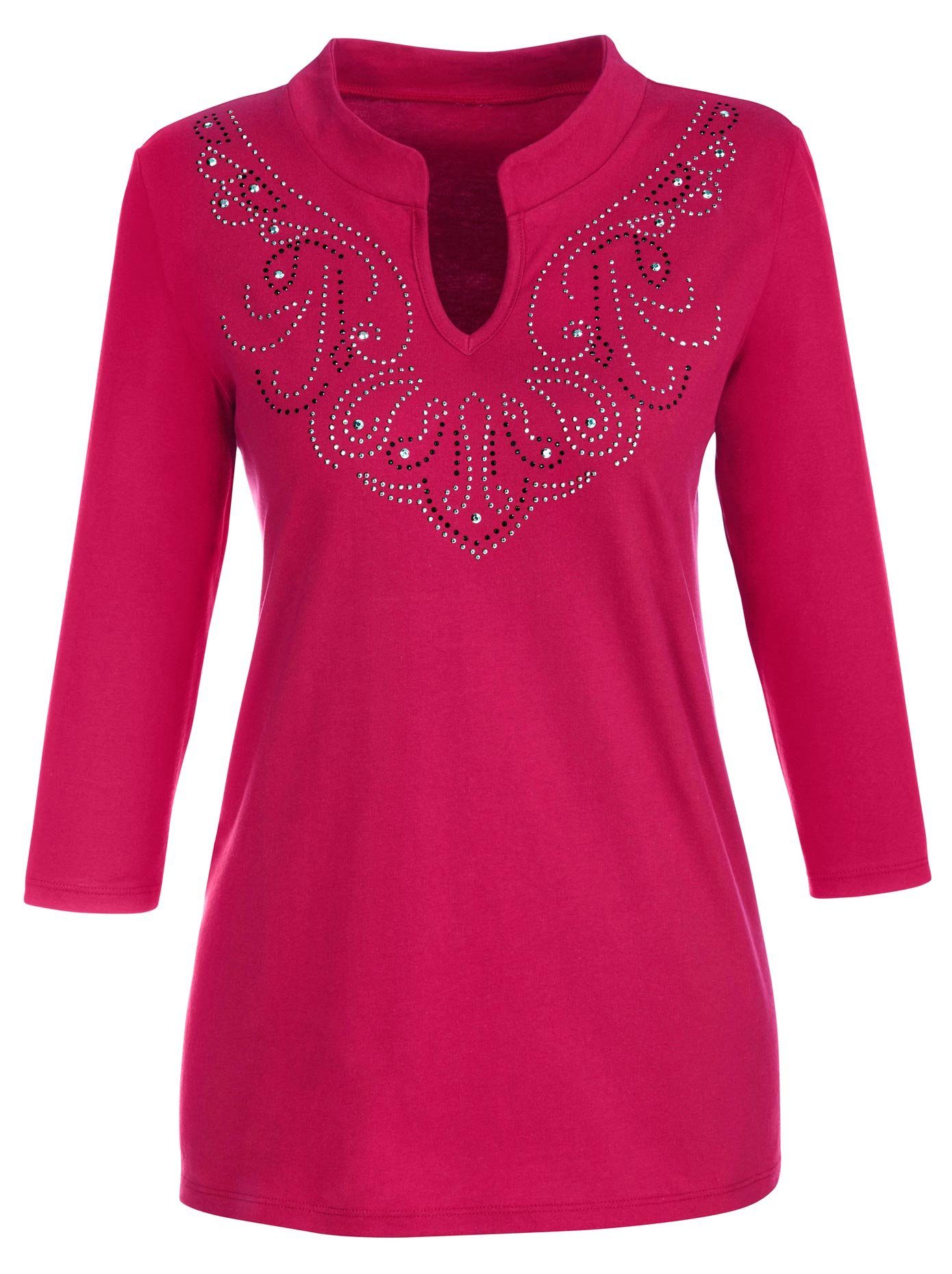Classic Basics Shirt met 3/4-mouwen Shirt (1-delig)