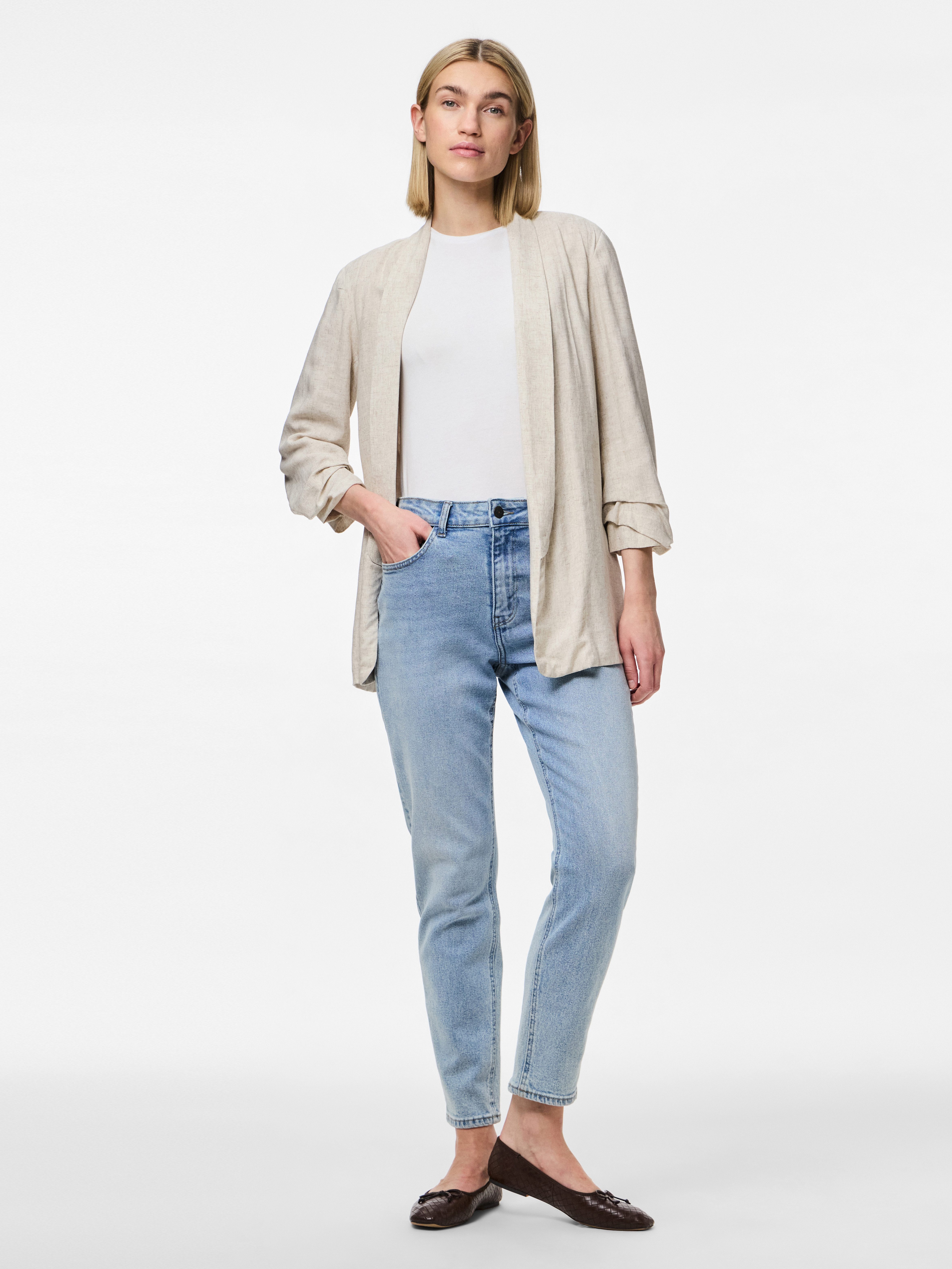 pieces Lange blazer PCPIA BOSELLA BLAZER WVN NOOS