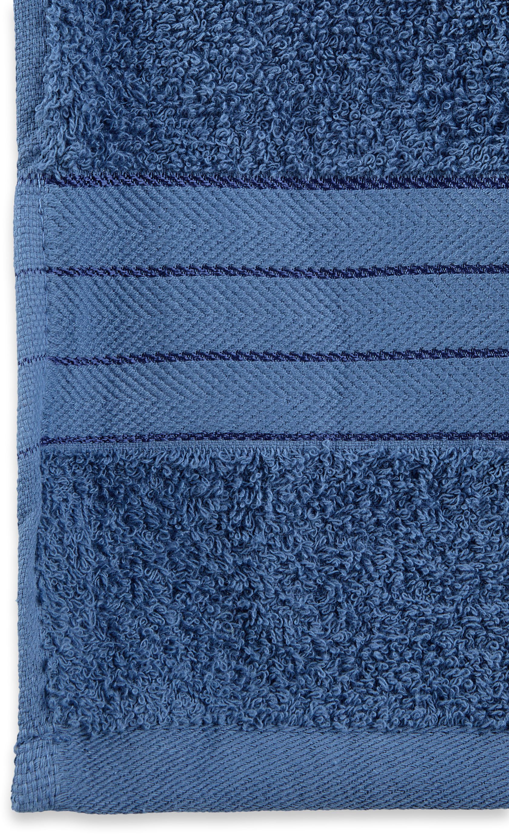 good morning Badlaken Uni Towels Katoen, walkfrottee, bies, 500 GSM, effen, zonder ophangbeugel (2 stuks)