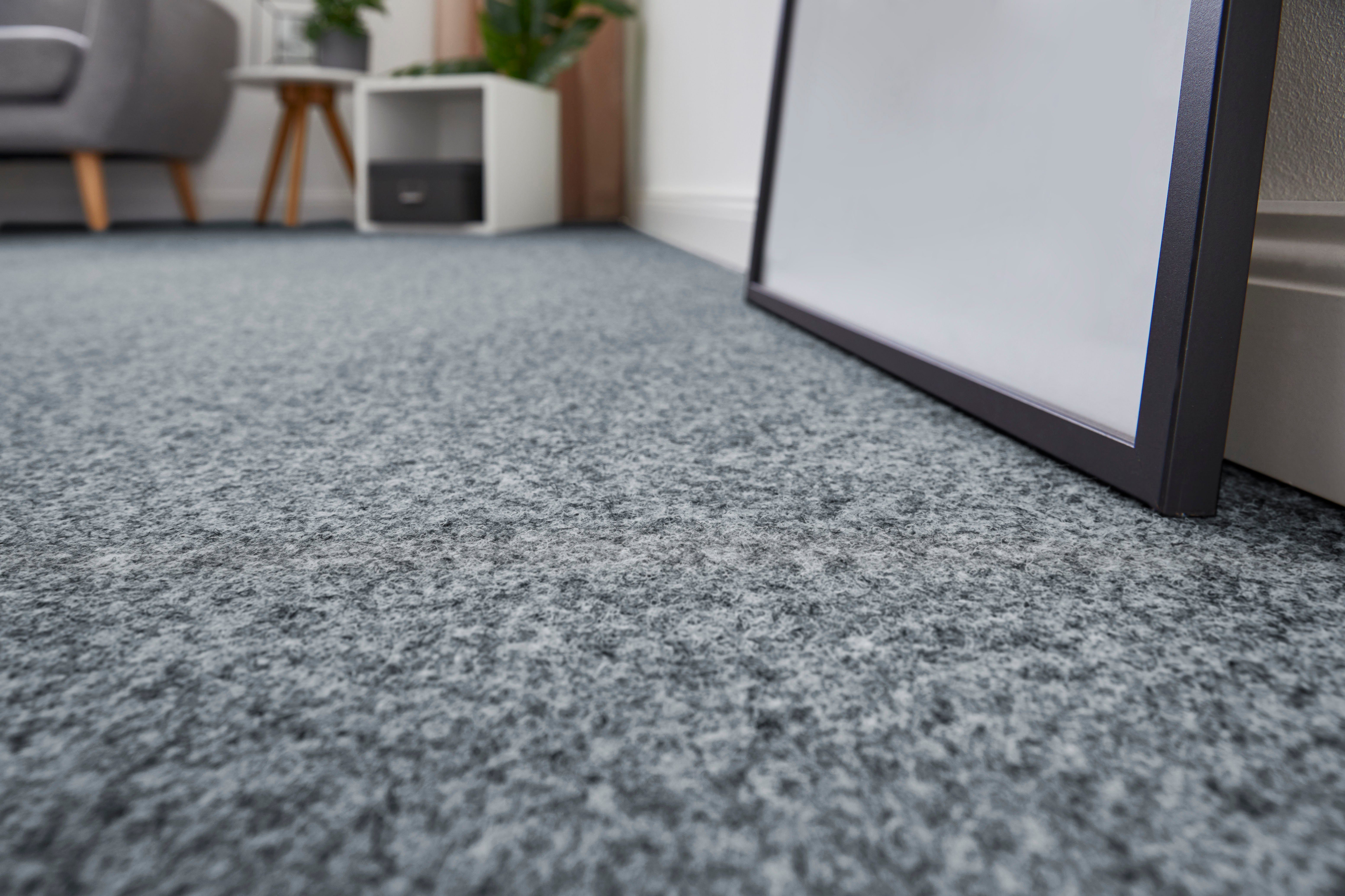 Andiamo Tapijt Invitay, naaldvilt, Made in Belgium gemêleerde look, breedte 200 cm of 400 cm, robuust en slijtvast tapijt maat 200 cm x 200 cm x 5 mm