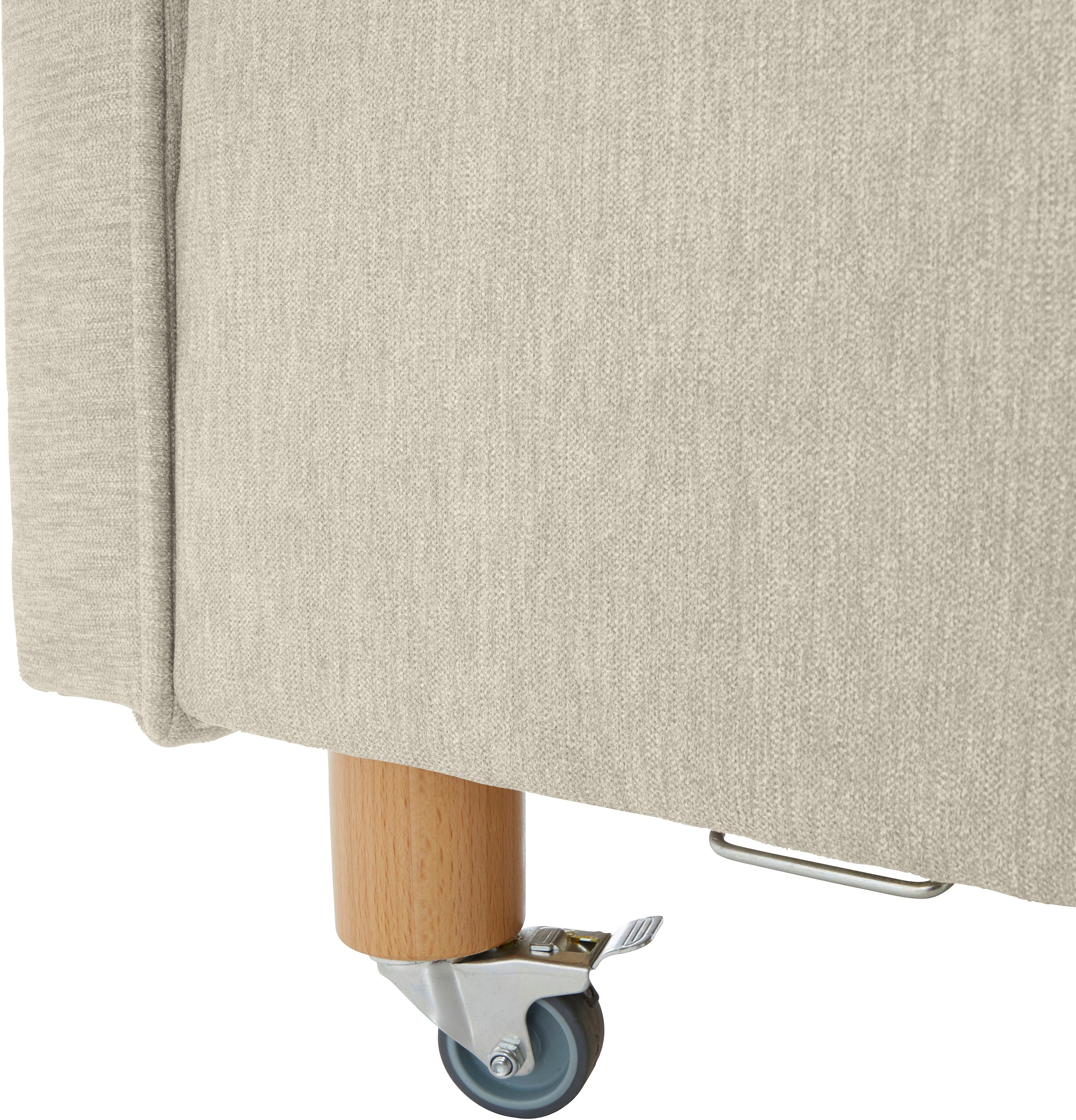 Home affaire Boxspring Heimatblick 100x200cm naar wens uitbreidbaar naar dubbel- en familiebest