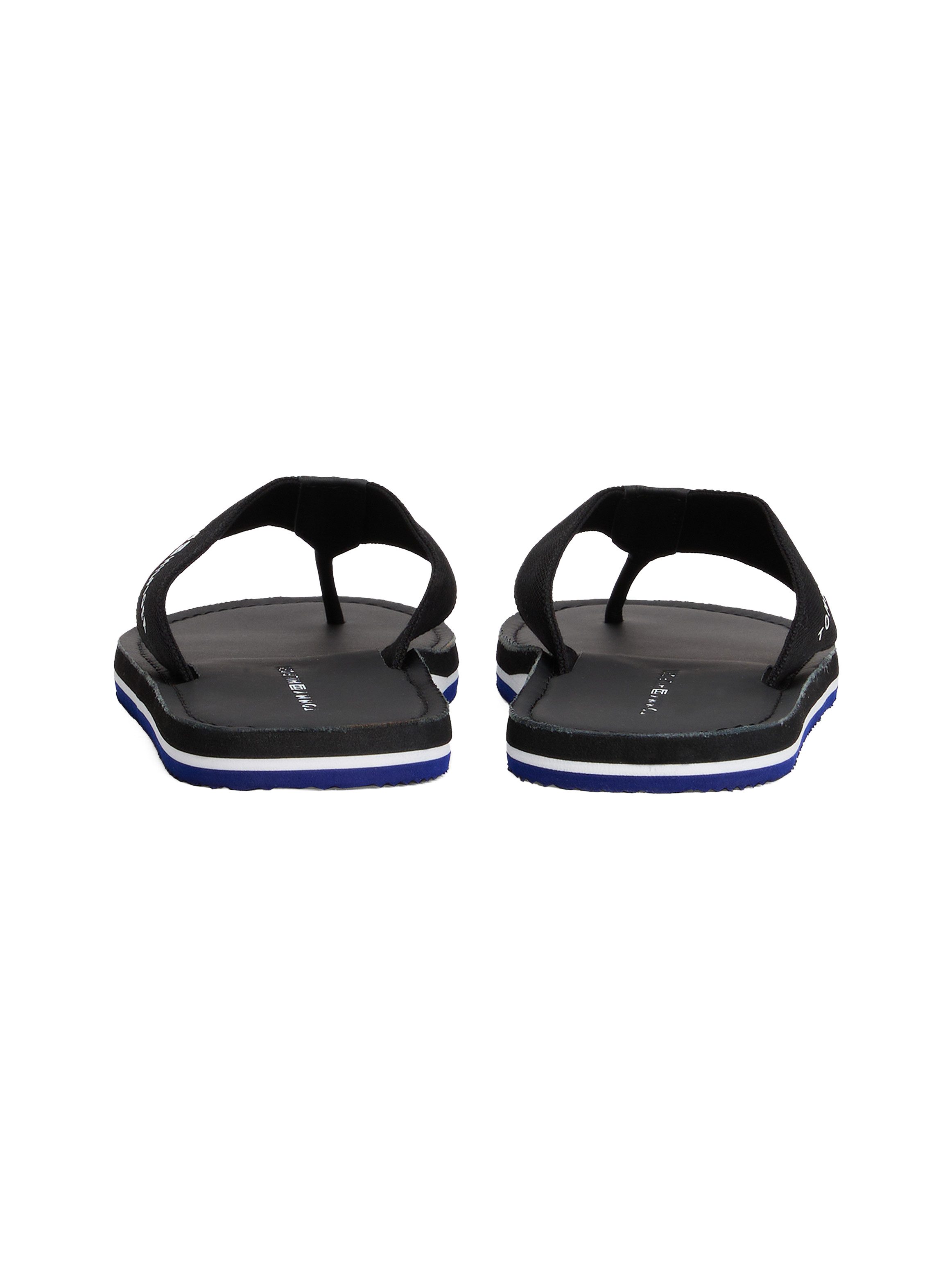 Tommy Hilfiger Teenslippers HILFIGER LEATHER BEACH SANDAL