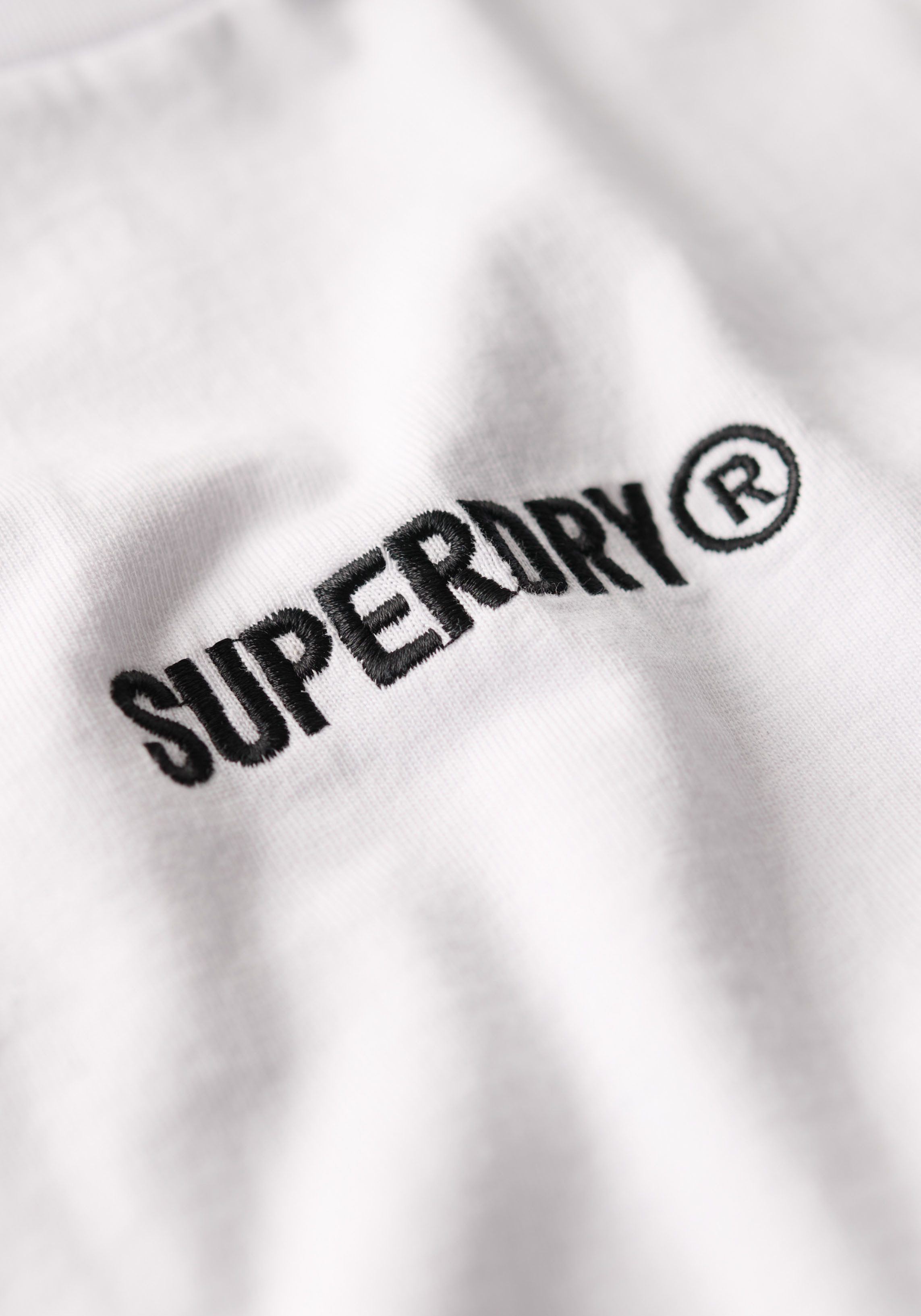 Superdry Shirt met ronde hals MICRO LOGO GRAPHIC LOOSE TEE