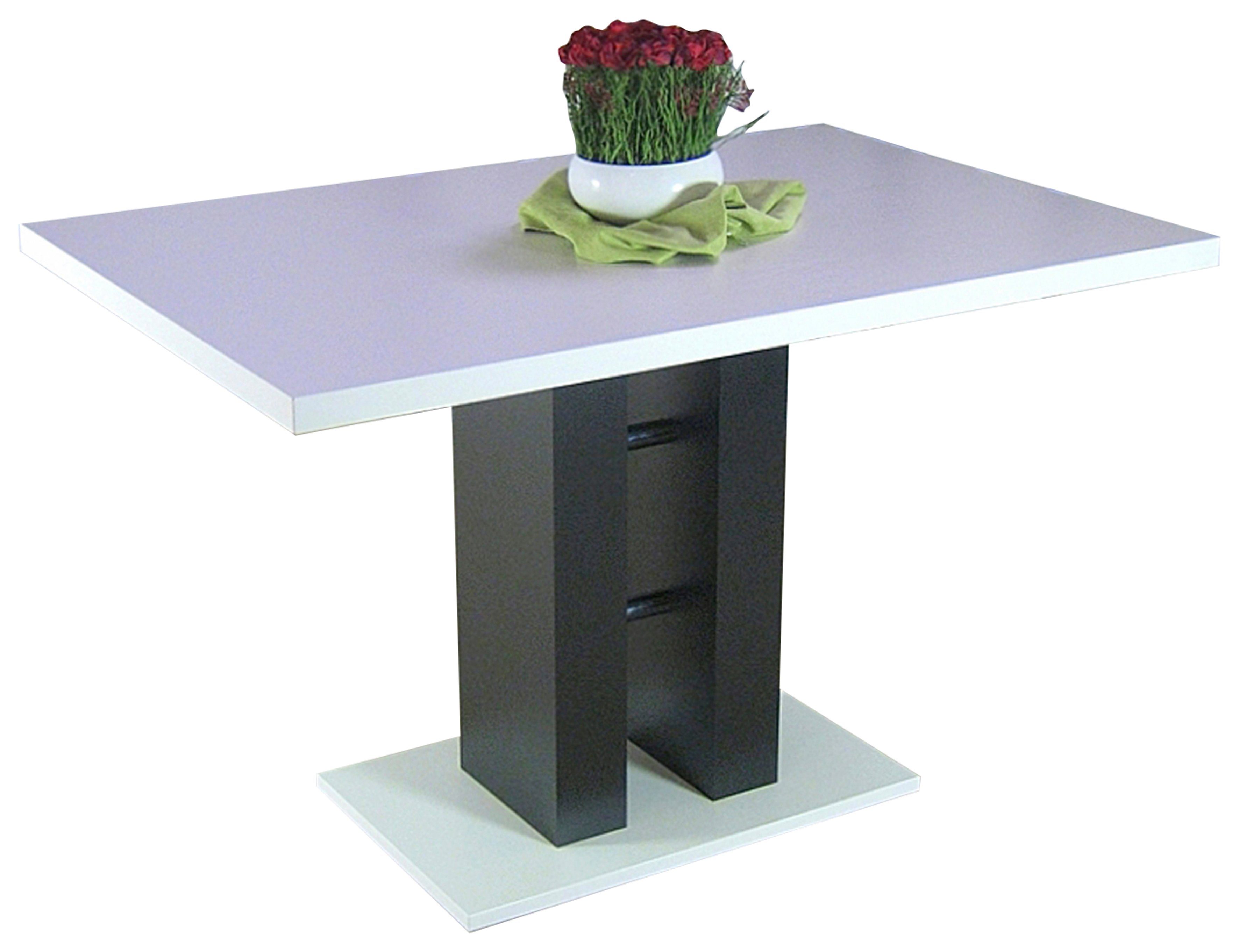 Home affaire Eettafel op zuil Kairo Breedte 120 cm