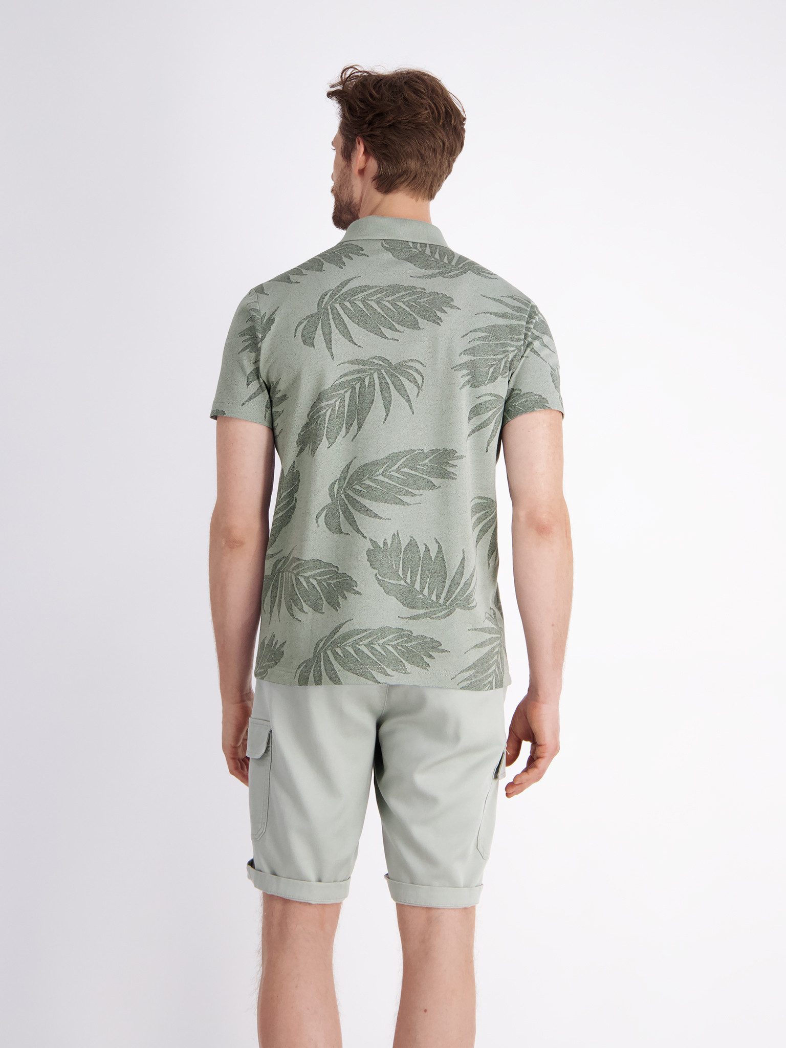 Lerros Poloshirt met print all-over