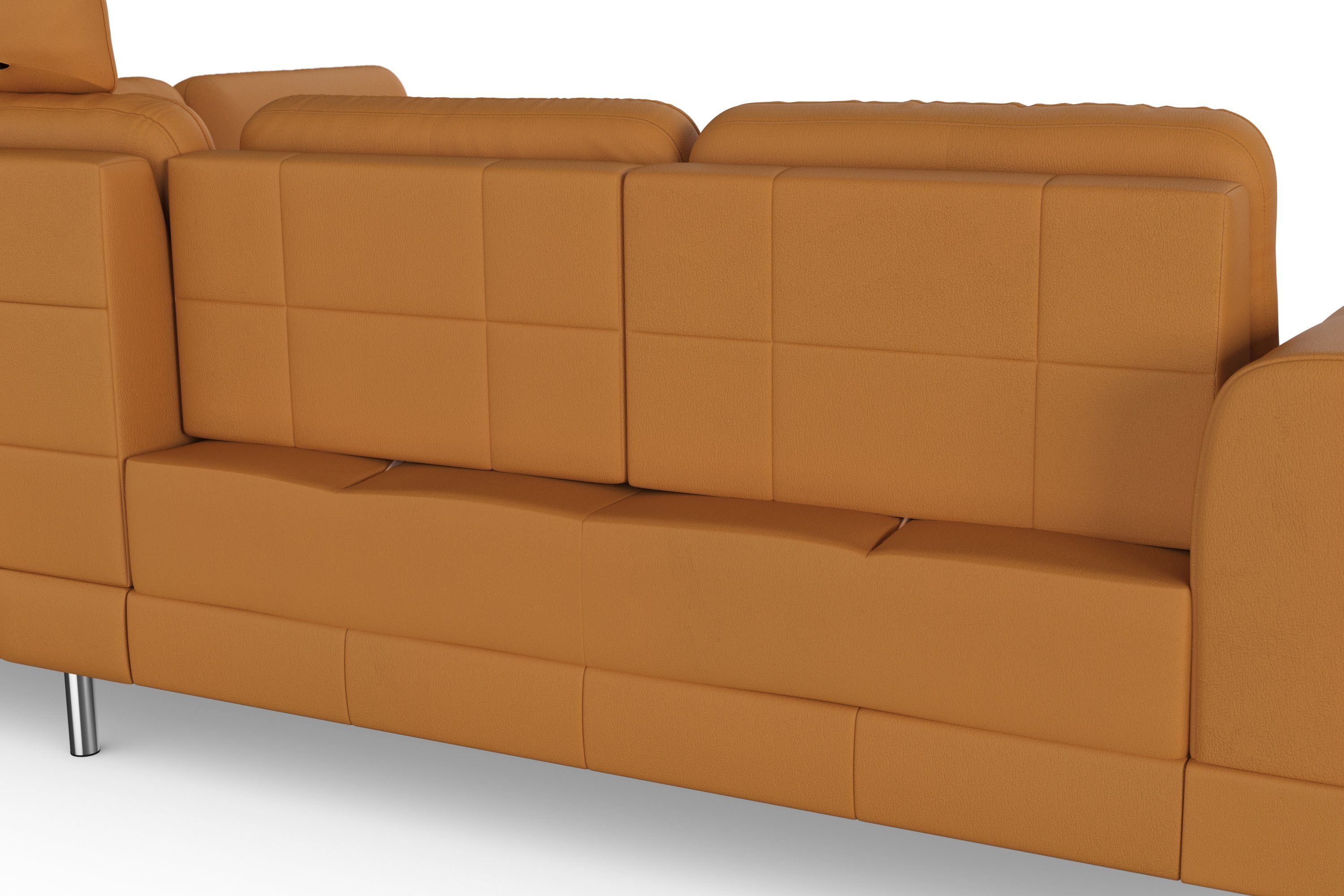 sit&more Hoekbank Bendigo L-vorm inclusief zitdiepteverstelling, bodemvrijheid 12 cm, in 2 pootkleuren