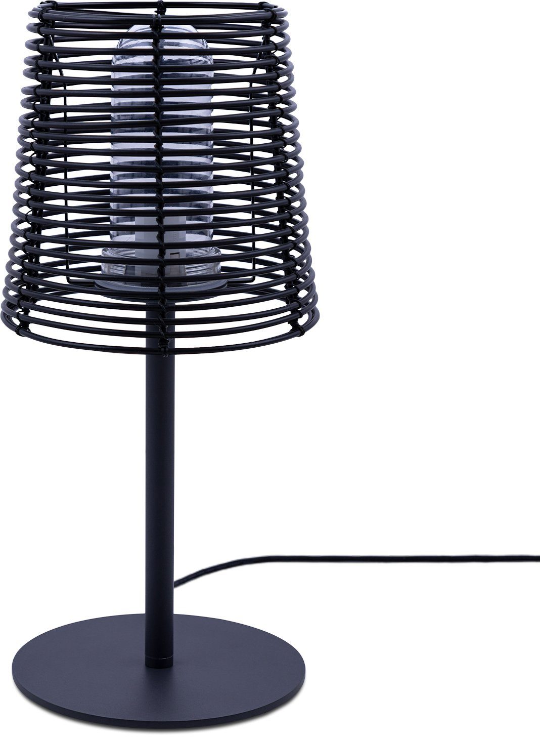Paco Home Tafellamp JAD, In- & Outdoor Buitenlamp, E27, moderne uitstraling, IP44 spuitwaterdicht tafellampen