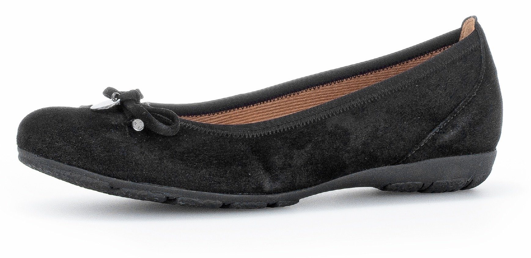 Gabor Ballerina's Vlakke schoenen, zakelijke schoenen met hovercraft luchtkamer-loopzool