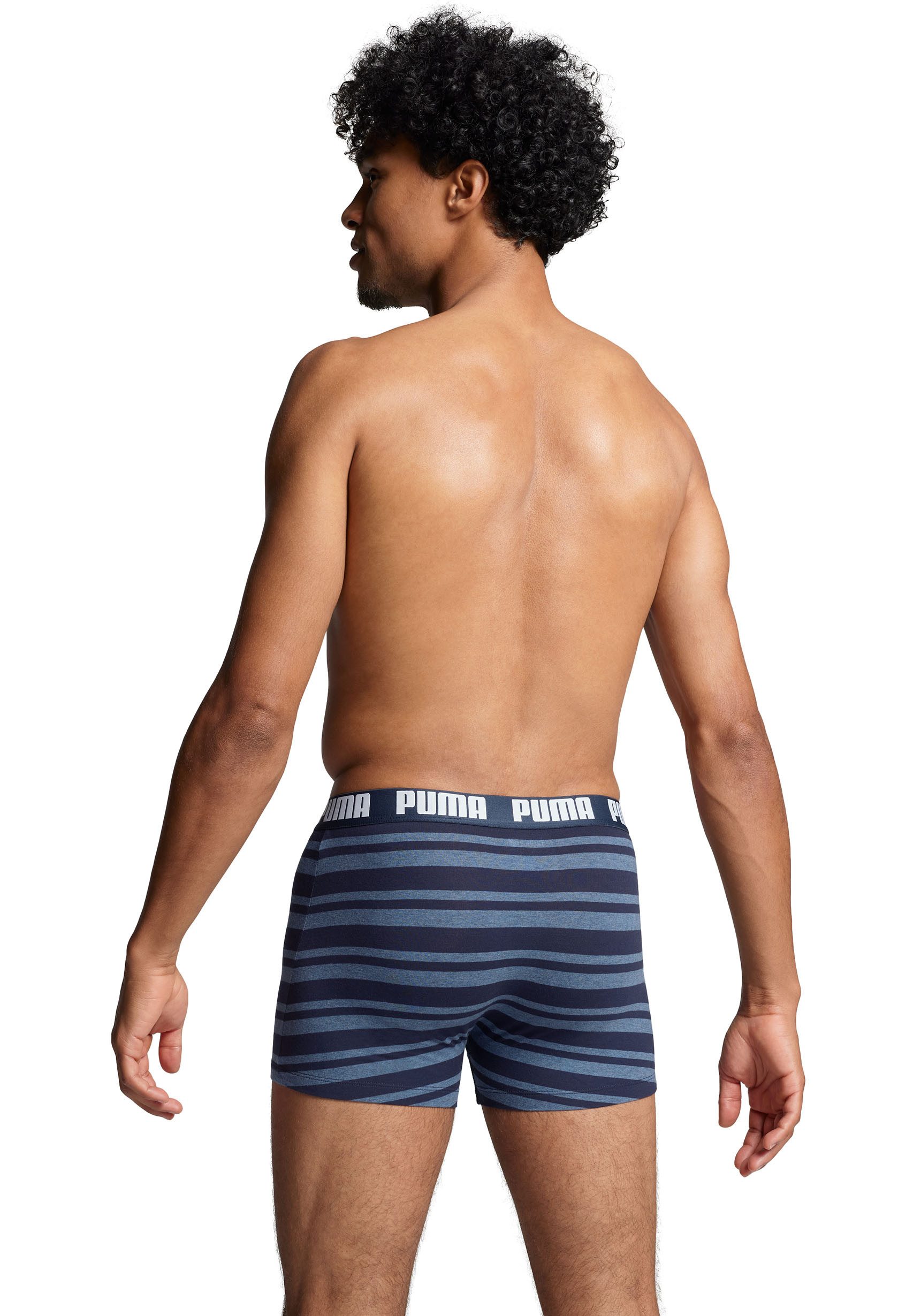 PUMA Boxershort weefband met logo (2 stuks, Set van 2)