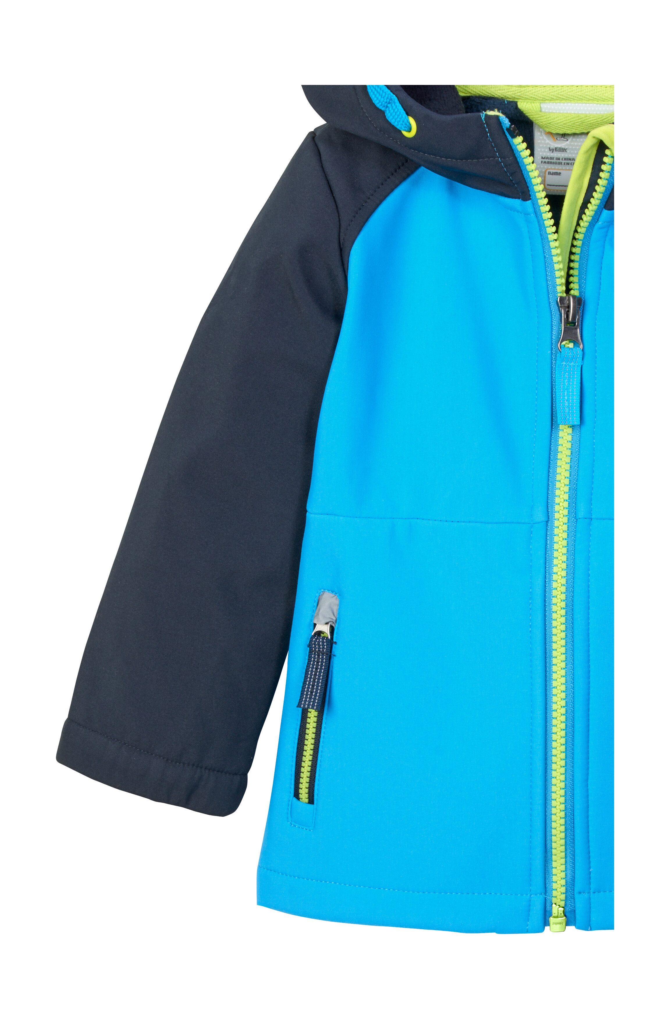 first instinct by killtec Softshell-jack FIOS 12 MNS SFTSHLL JCKT Softshelljack: waterafstotend, winddicht, PFAS-vrij geïmpregneerd