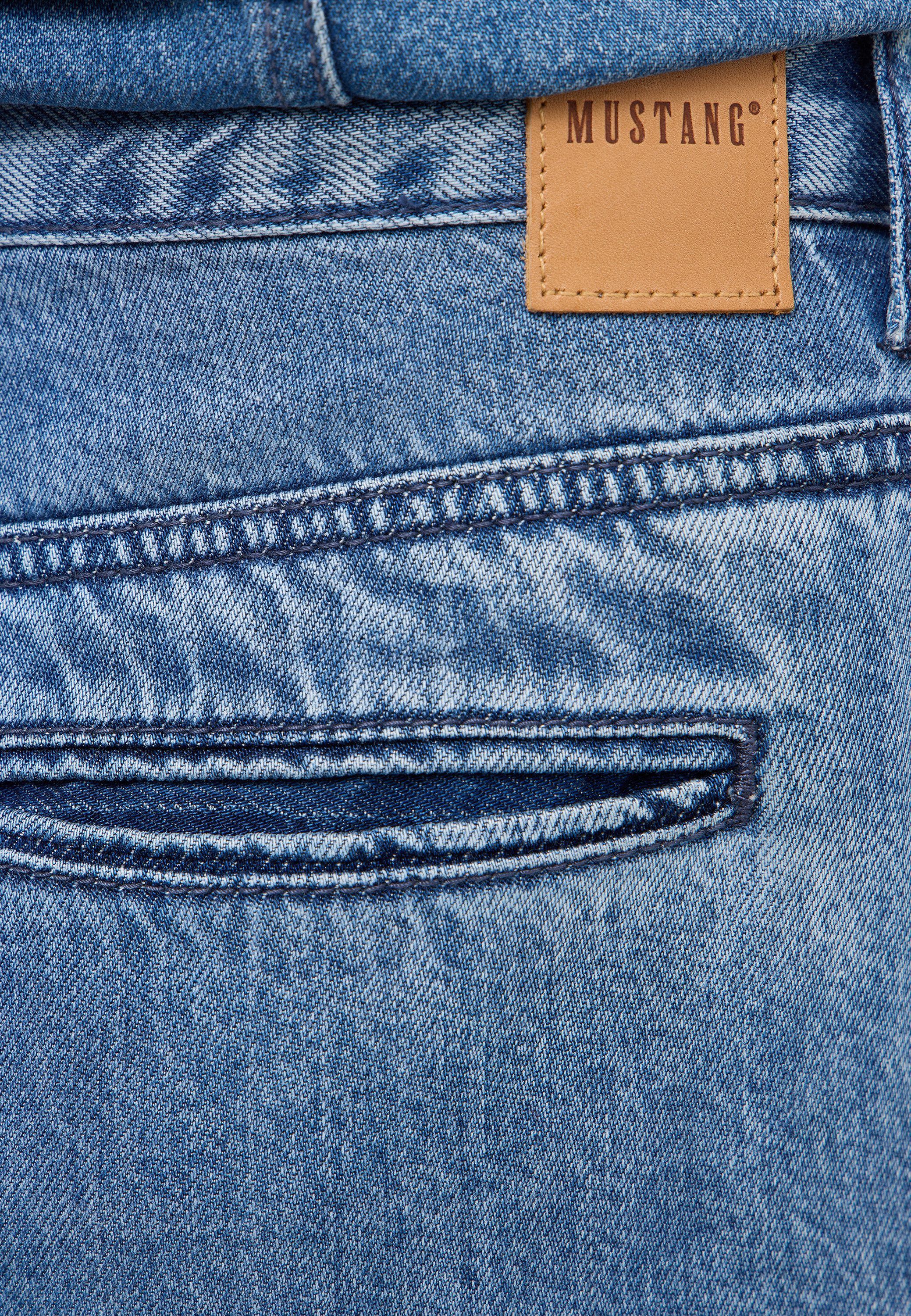 MUSTANG Five-pocketsbroek Dames stijl Luise breed