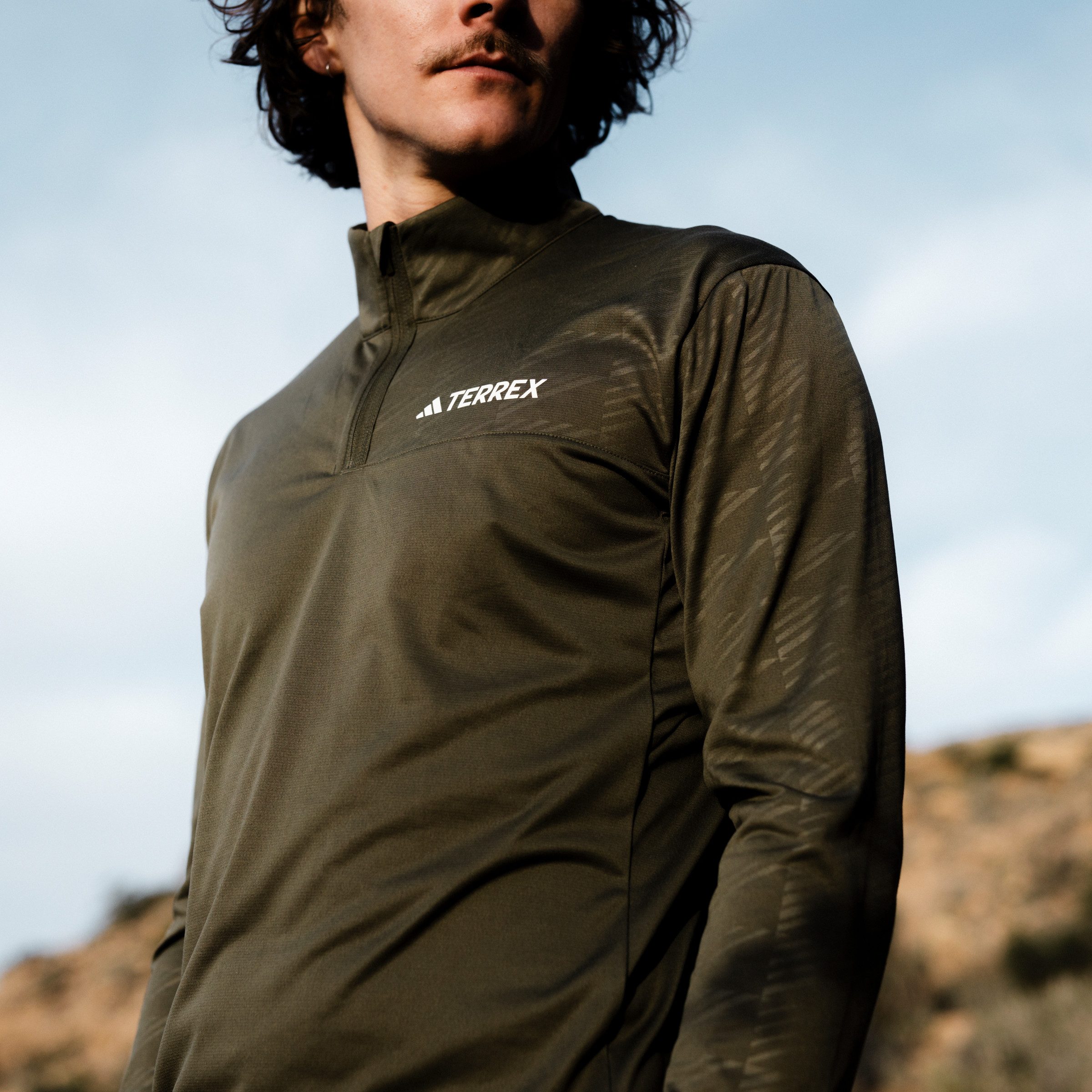 adidas TERREX Colshirt TERREX MULTI HALFZIP LONGSLEEVE