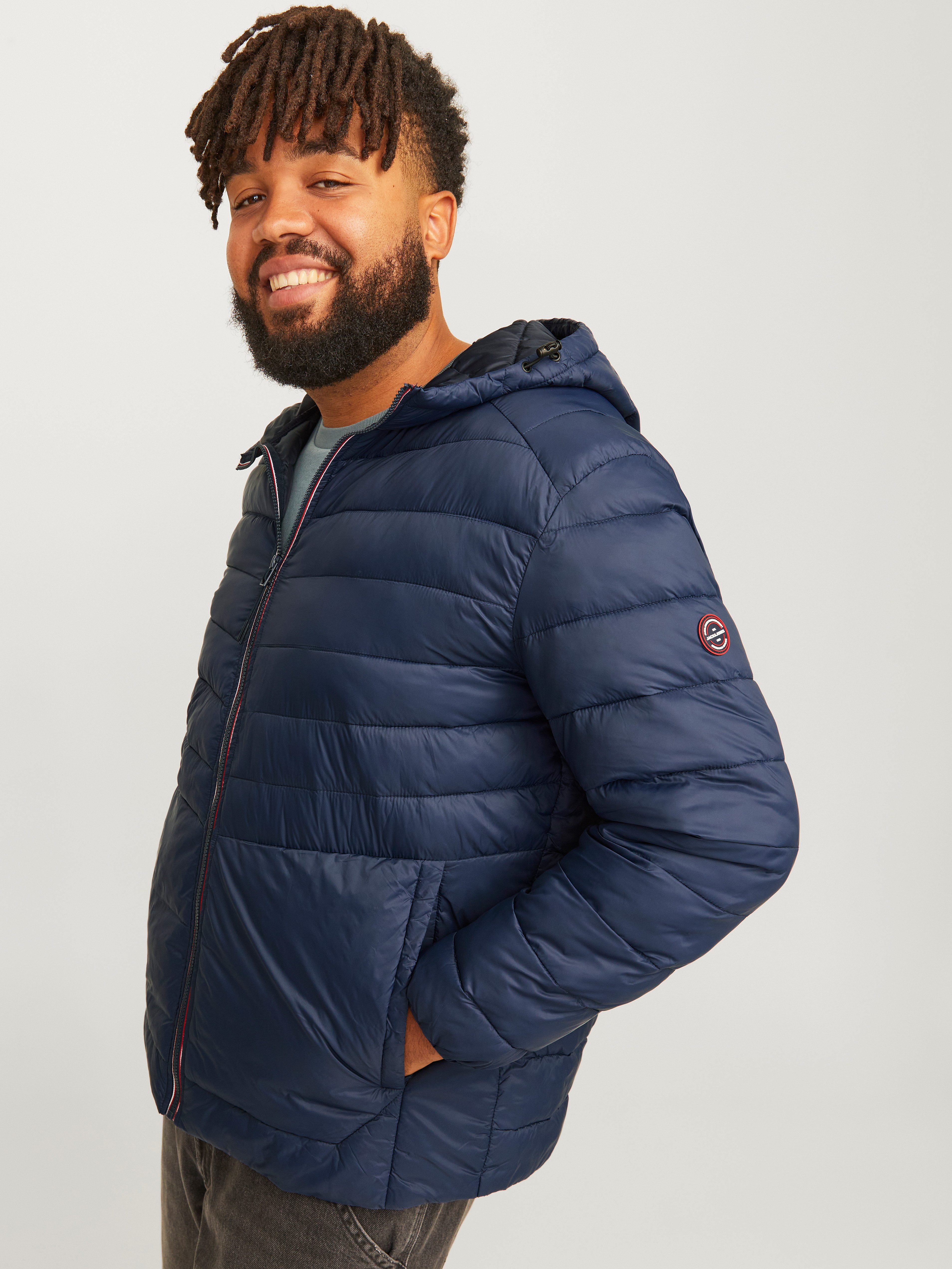 Jack & Jones PlusSize Gewatteerde jas JJESPRINT PUFFER HOOD NOOS PLS