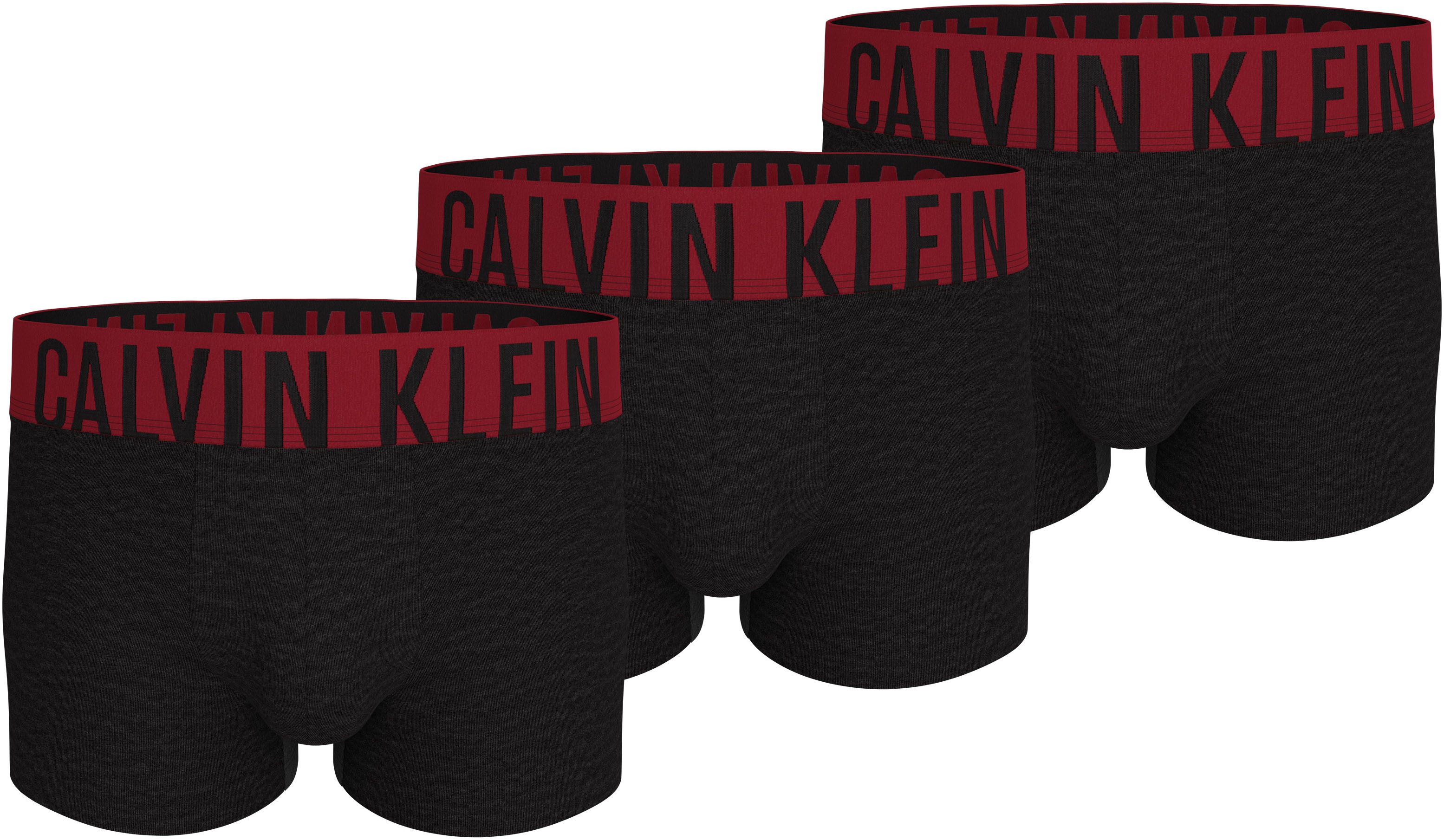 Calvin Klein Trunk 3PK met elastische logo-band (3 stuks)