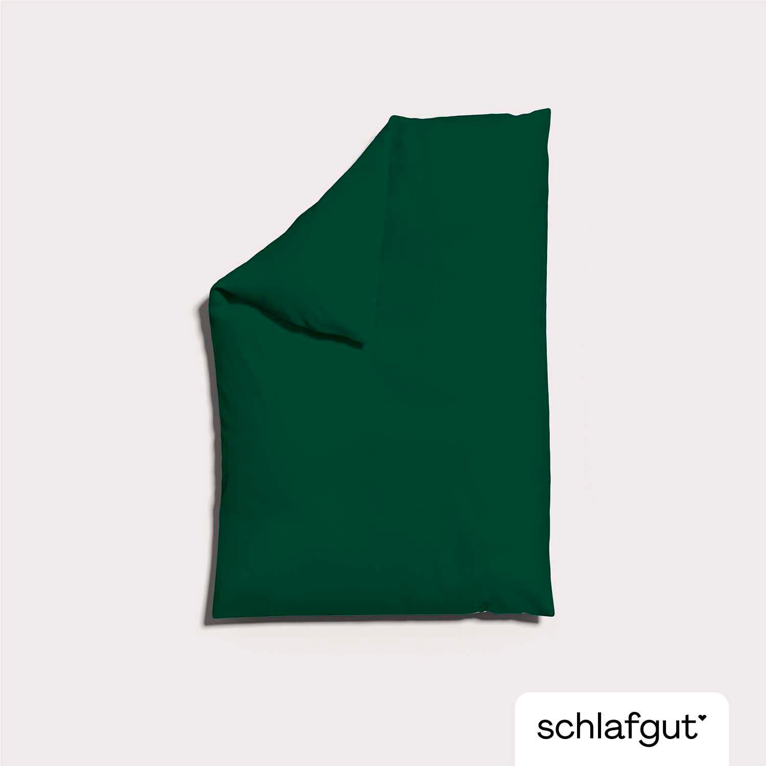 Schlafgut Dekbedovertrek Woven Satin bijzonder dicht geweven, mix & match: bijpassende kussenhoes verkrijgbaar (1 stuk)