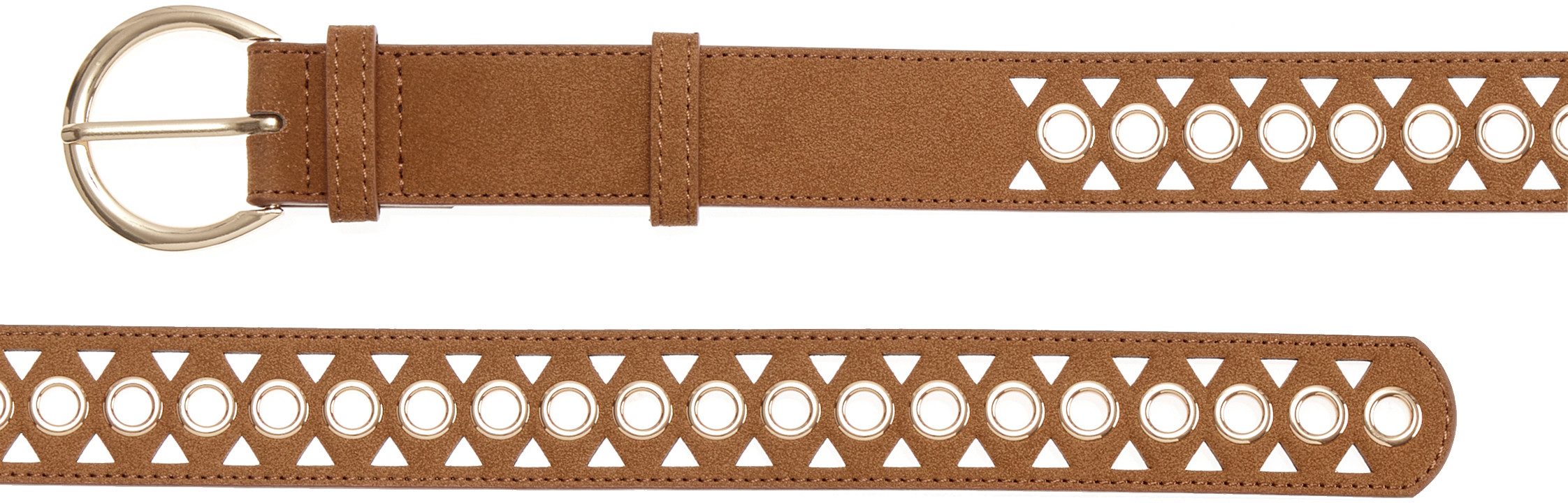 Lascana Heupriem Broekriem met kleine cut-outs, riem, jeansriem