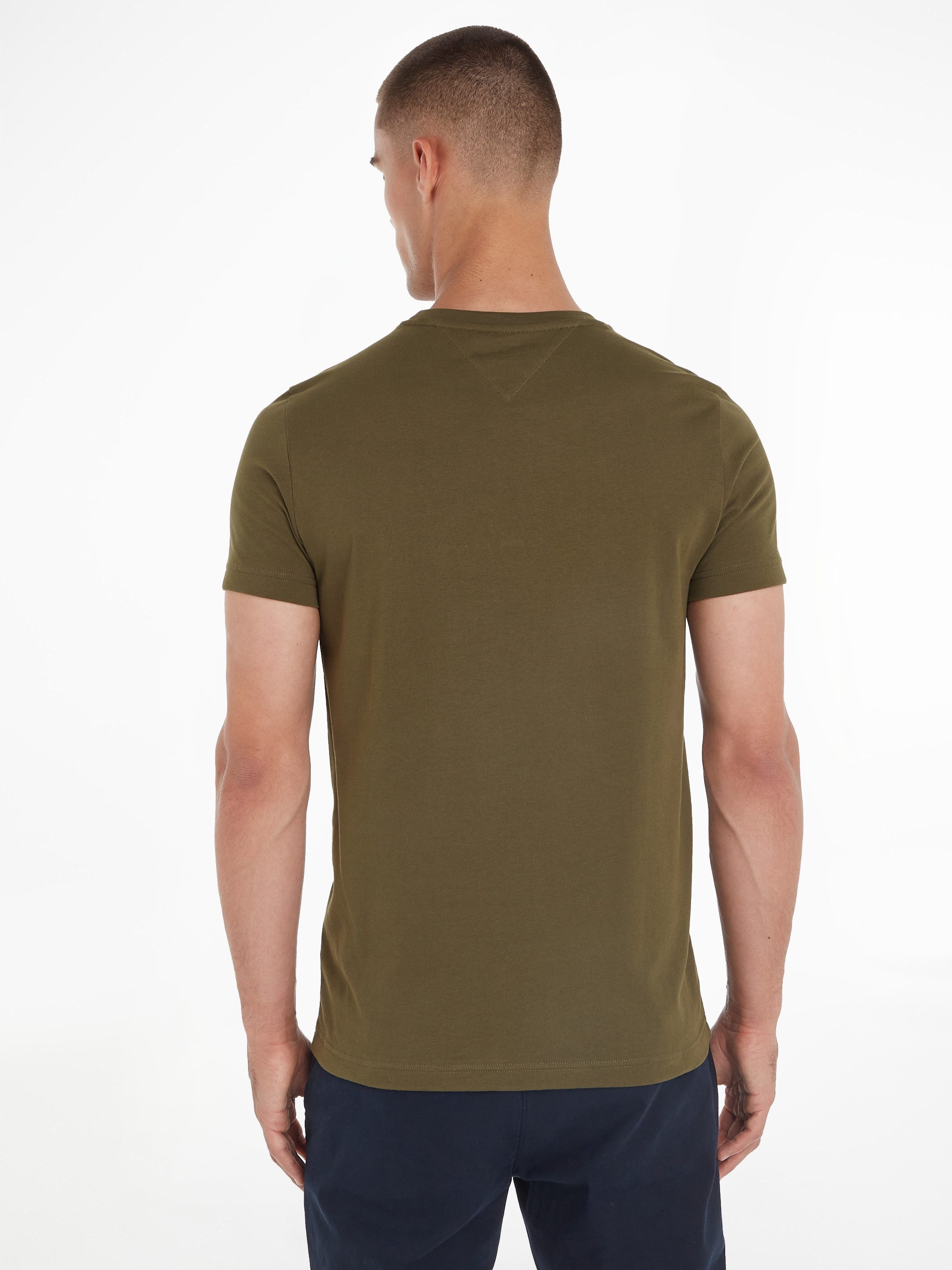 Tommy Hilfiger T-shirt Tommy Logo Tee van duurzaam katoen