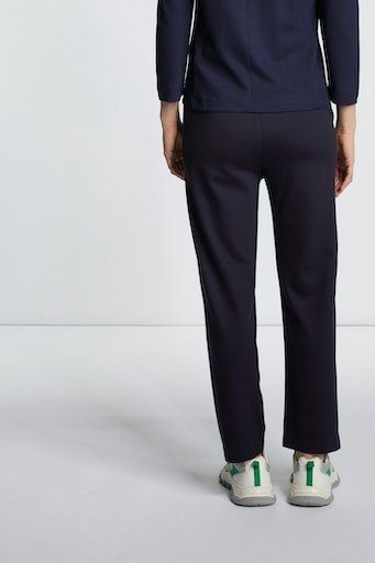 Rich & Royal Jerseybroek met bandjes in de boord