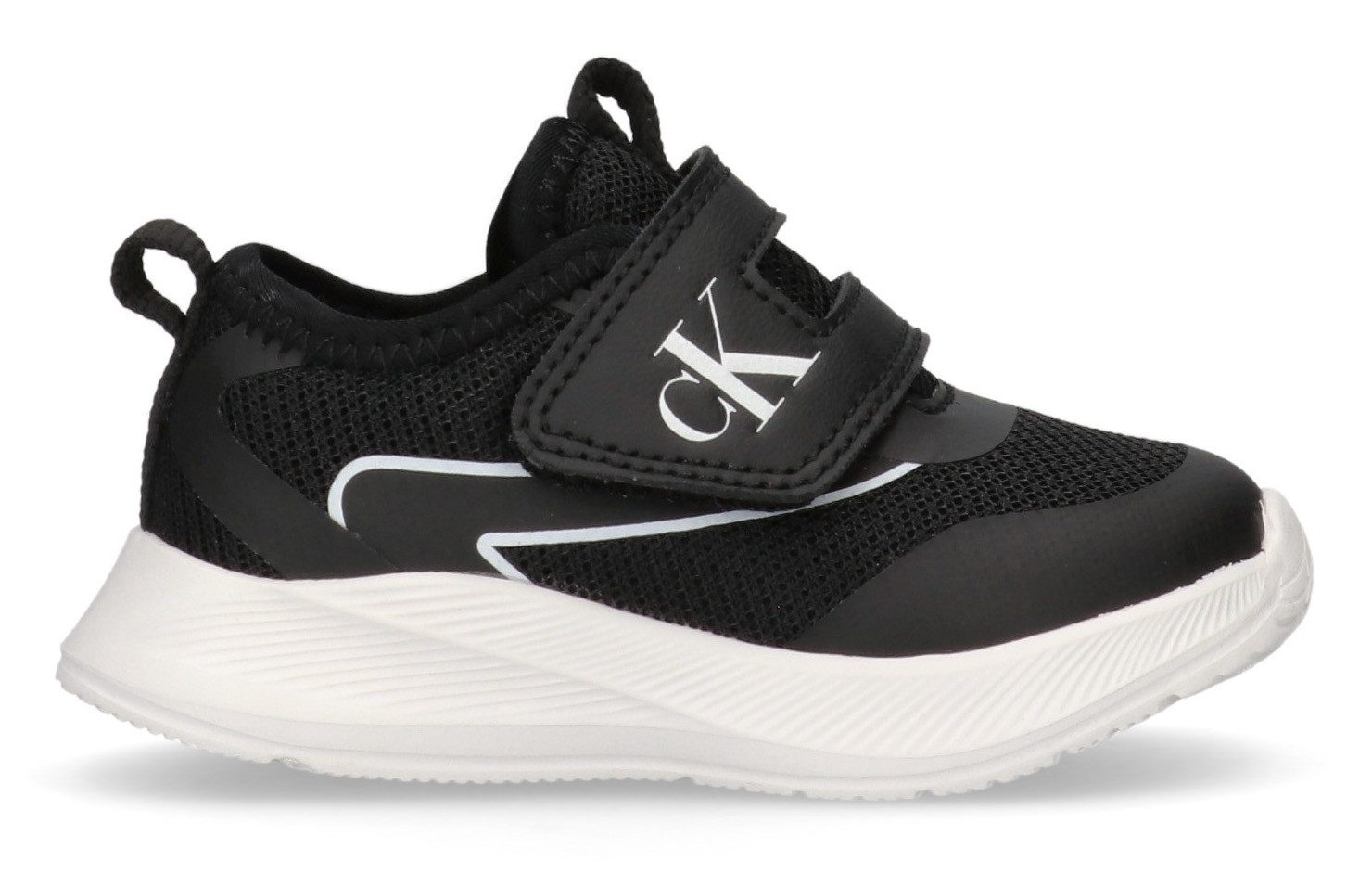 Calvin Klein Sneakers , chunky sneaker, klittenbandschoen, vrijetijdsschoen met logo versierd