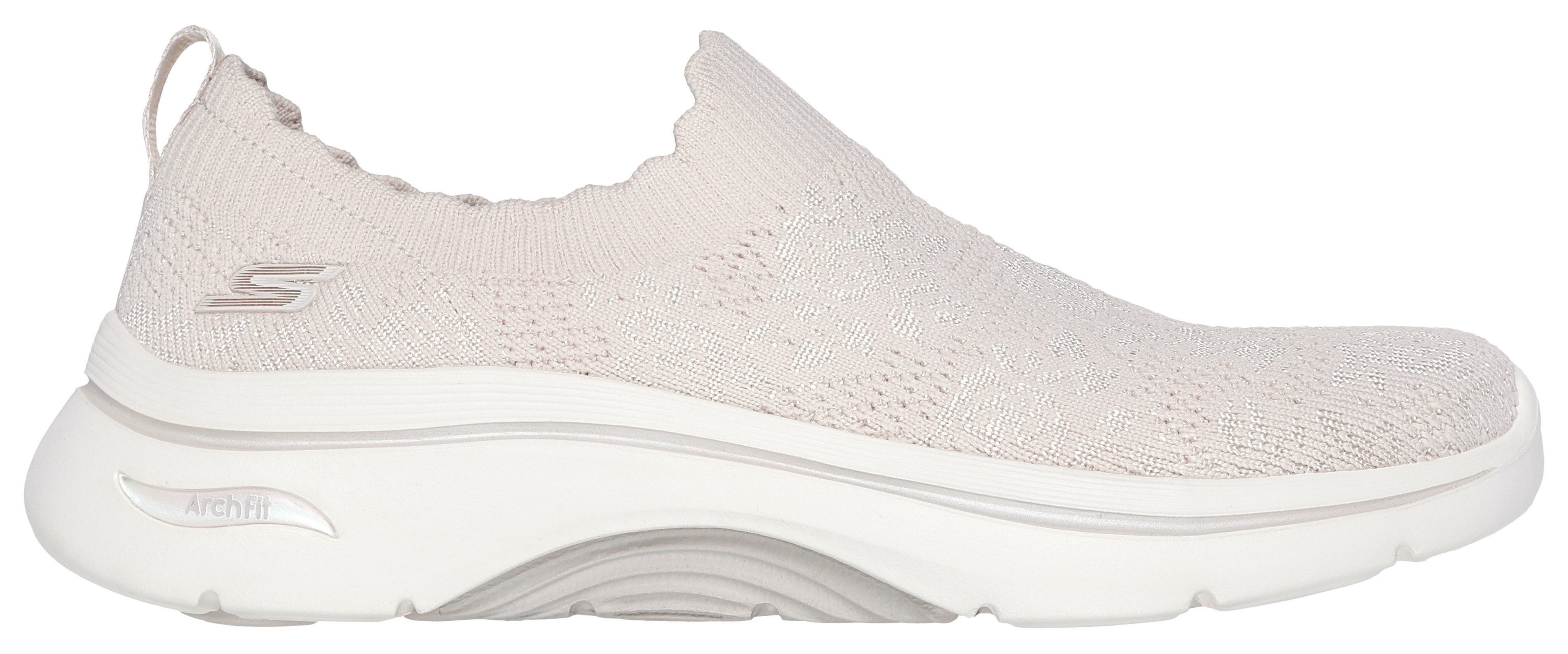 Skechers Slip-on sneakers GO WALK ARCH FIT 2.0-ROSA LINDA , trainingsschoen, veterschoen met terugverend ultra go
