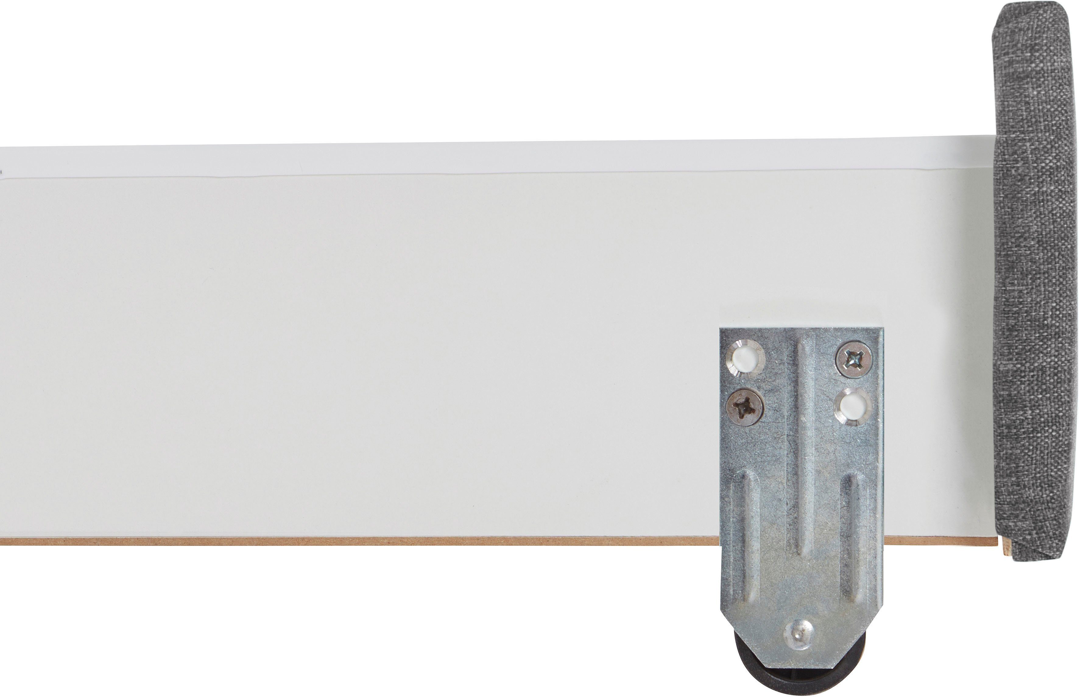 INOSIGN Boxspring Luan Laden, ledverlichting en topmatras, in breedte 120 cm en 180 cm
