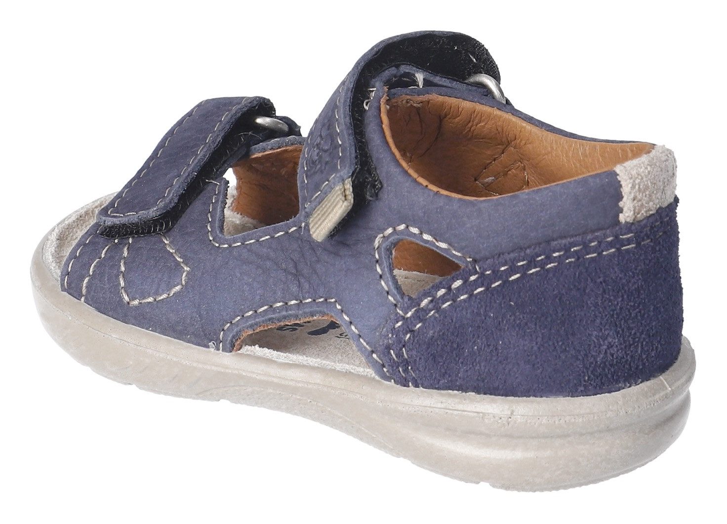 PEPINO by RICOSTA Babyschoentjes Claas WMS: gemiddeld , sandaal met klittenband, wms-systeem, leer, maat sjabloon te downloaden