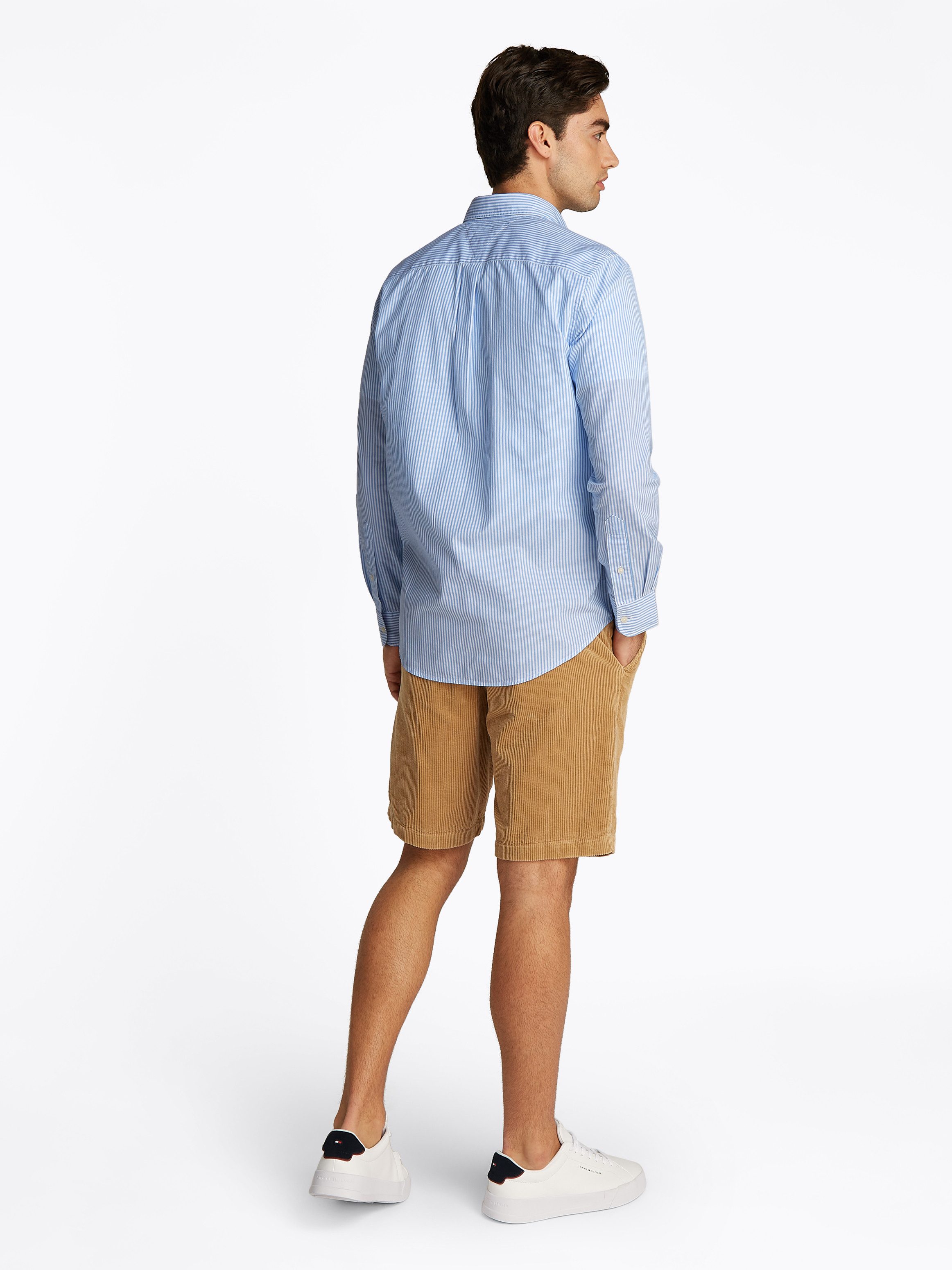 Tommy Hilfiger Overhemd met lange mouwen FLEX POPLIN CLASSIC STP RF SHIRT