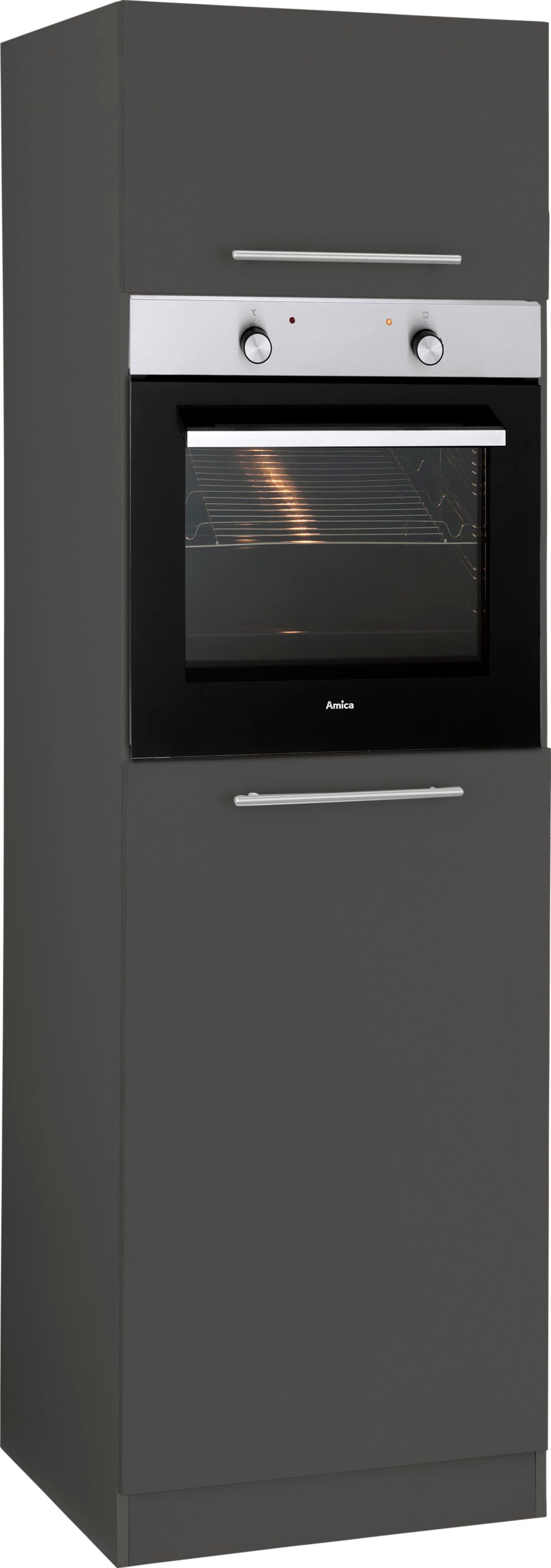 wiho Küchen Oven/koelkastombouw Unna 60 cm breed