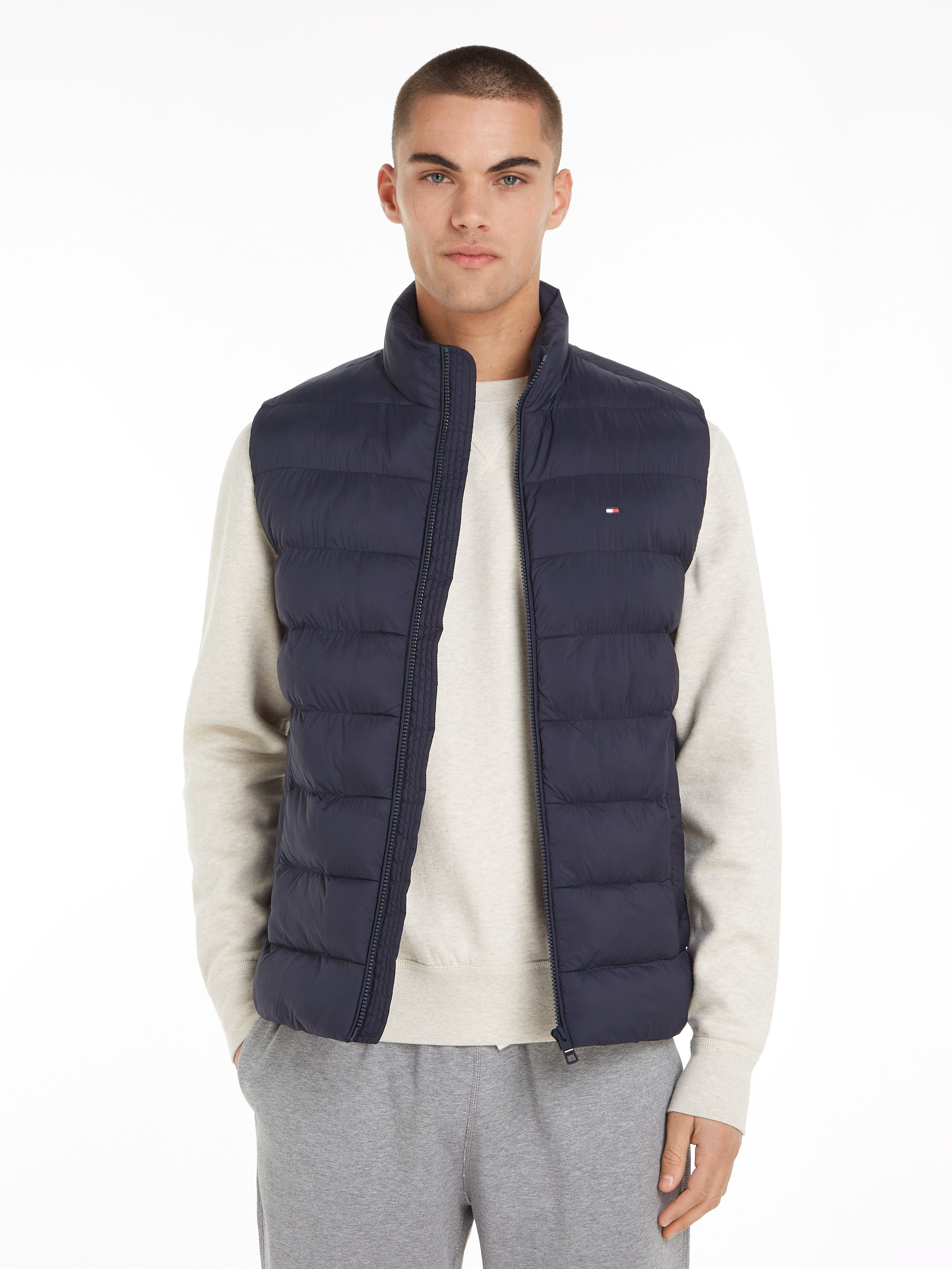 Tommy Hilfiger Stijlvolle Jas voor Mannen Blue Heren