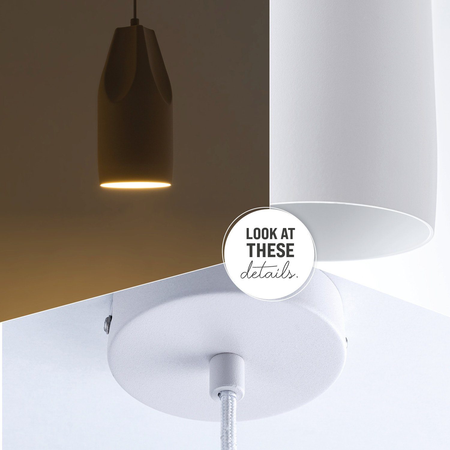 Paco Home Hanglamp HURLEY I Hanglamp eetkamer keukenlamp hangend Eettafellamp binnenin in goudkleur