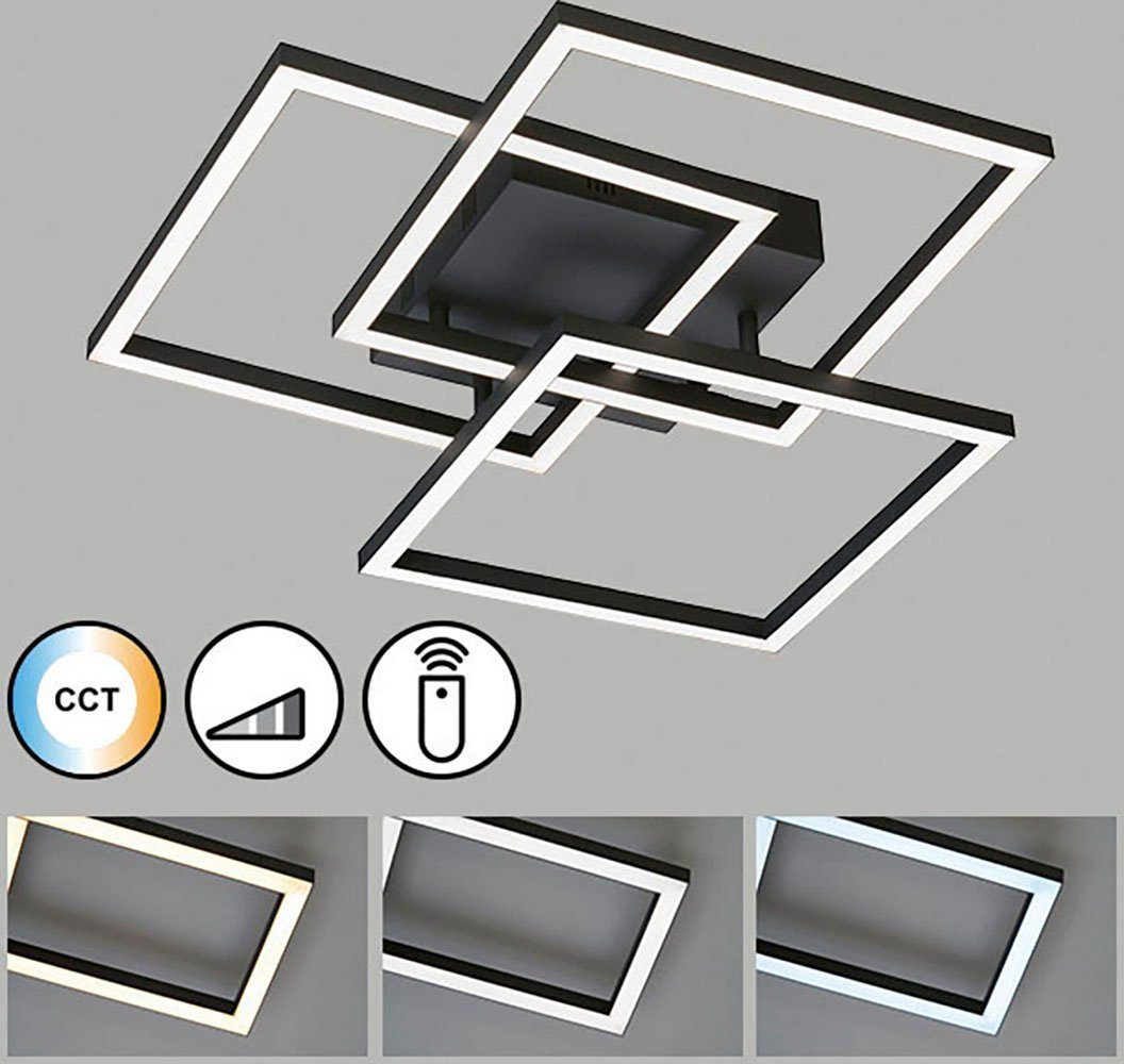 Honsel Leuchten Plafondlamp Seth duurzame led, dimbaar (1 stuk)