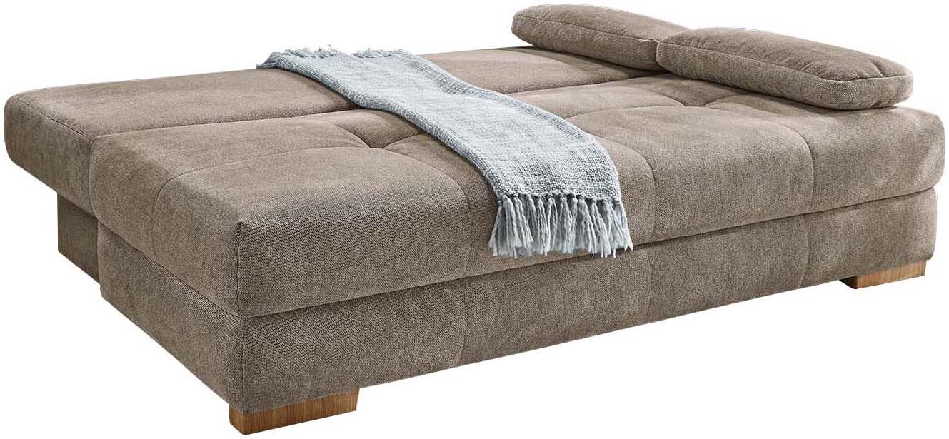 Jockenhöfer Gruppe Slaapbank Calli, geschikt als vaste slaper, met tonvormige pocketveren + zigzag veren in de zitting + rugleuning, bedbox