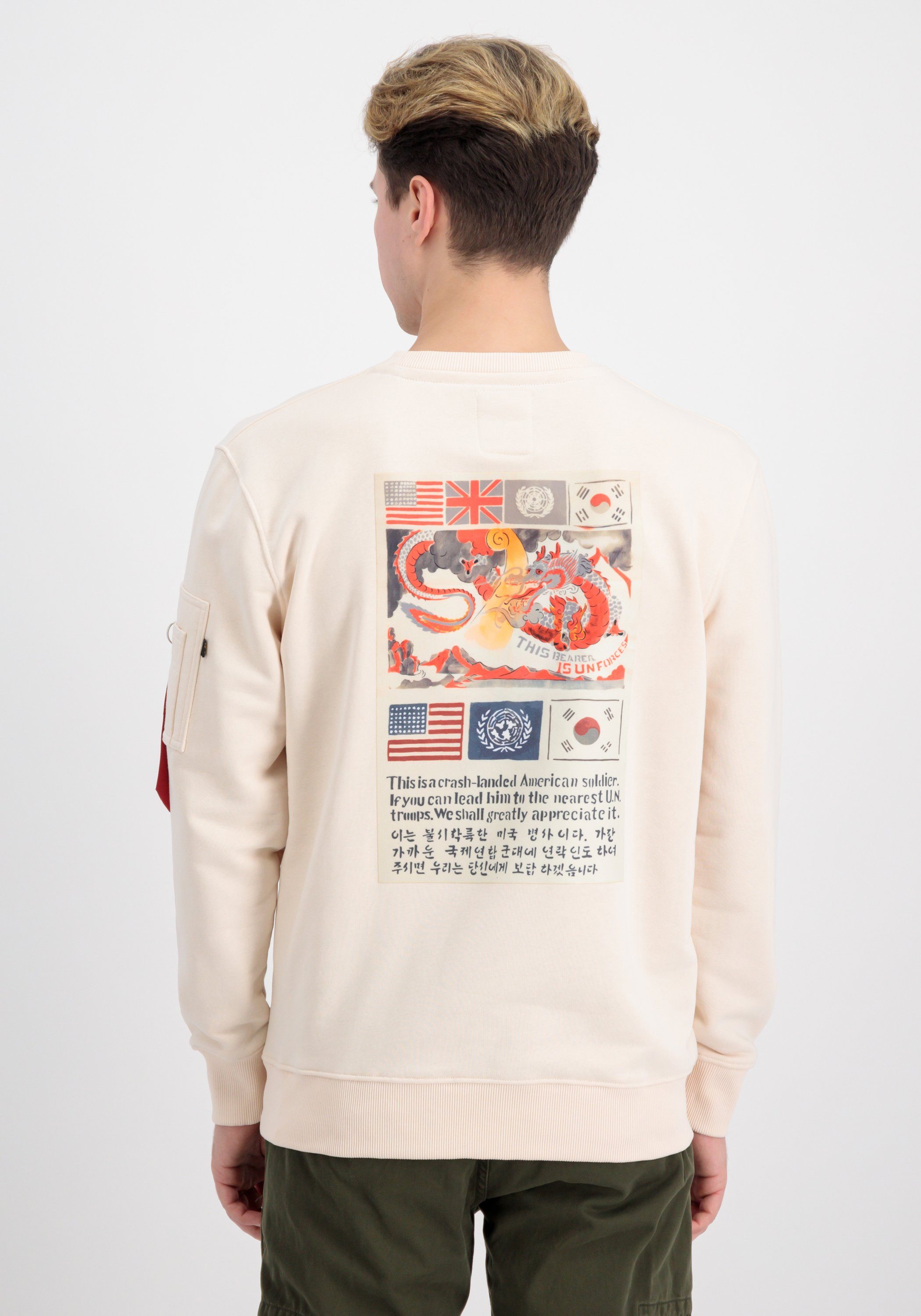 Alpha Industries Sweater Alpha Industries Men - Sweatshirts USN Blood Chit Sweater
