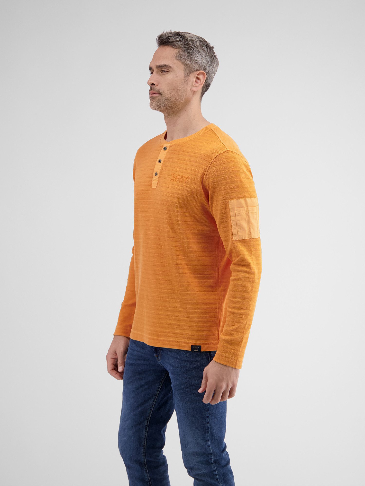 Lerros Sweatshirt LERROS serafinoshirt in streeplook