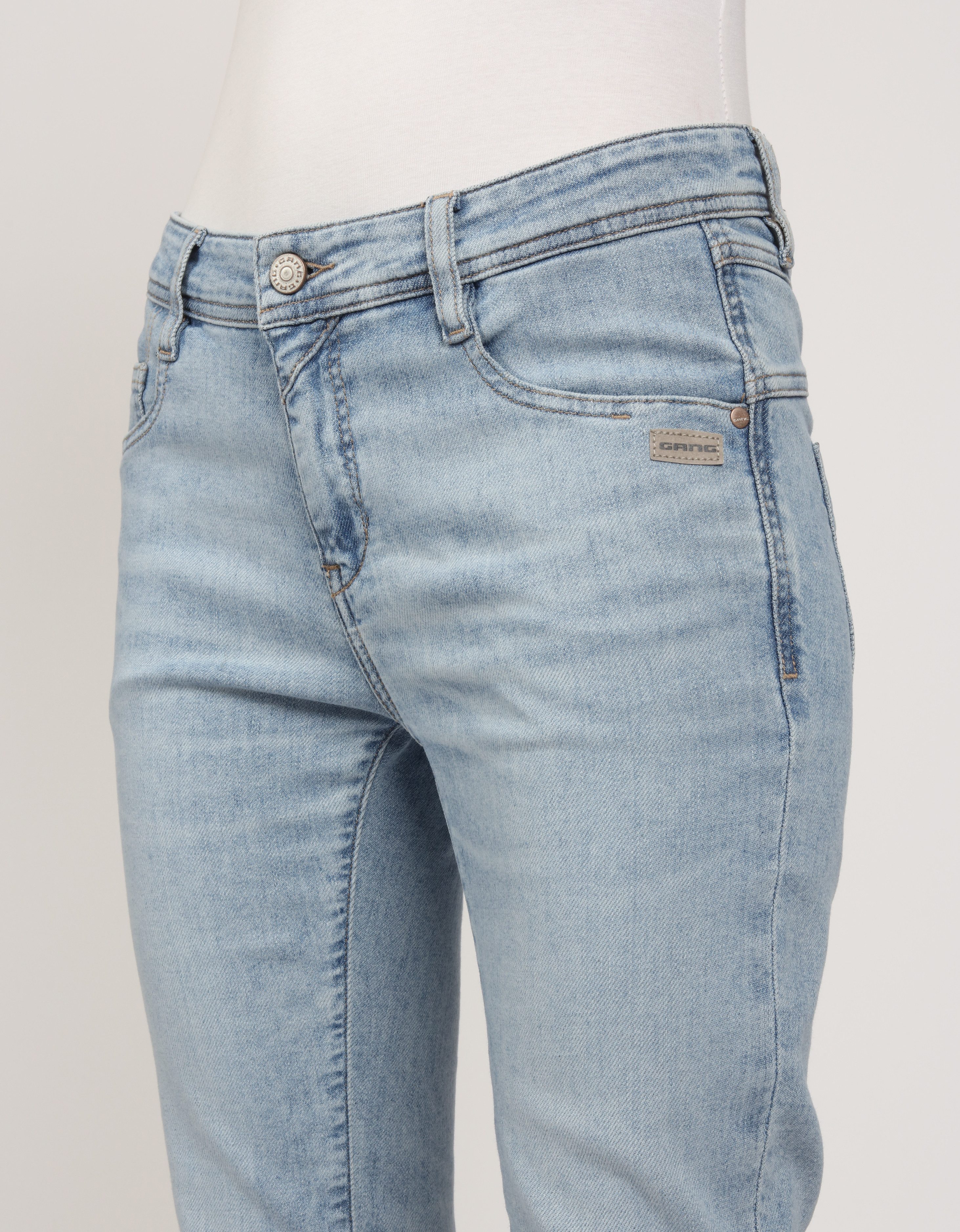 GANG Relax fit jeans 94AMELIE CROPPED in 5-pocket-stijl