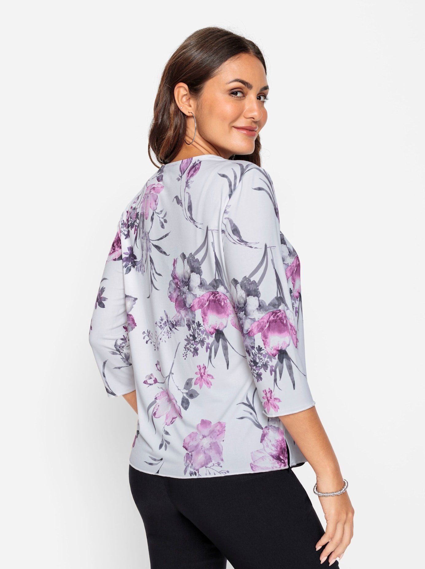 Lady Shirt met print Shirt (1-delig)