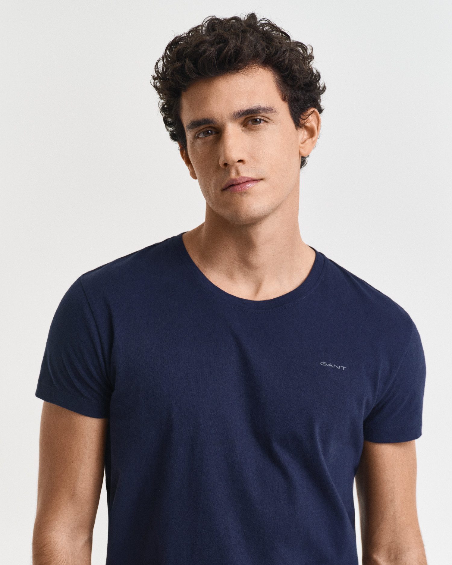 Gant Shirt met korte mouwen C-NECK T-SHIRT 2-PACK