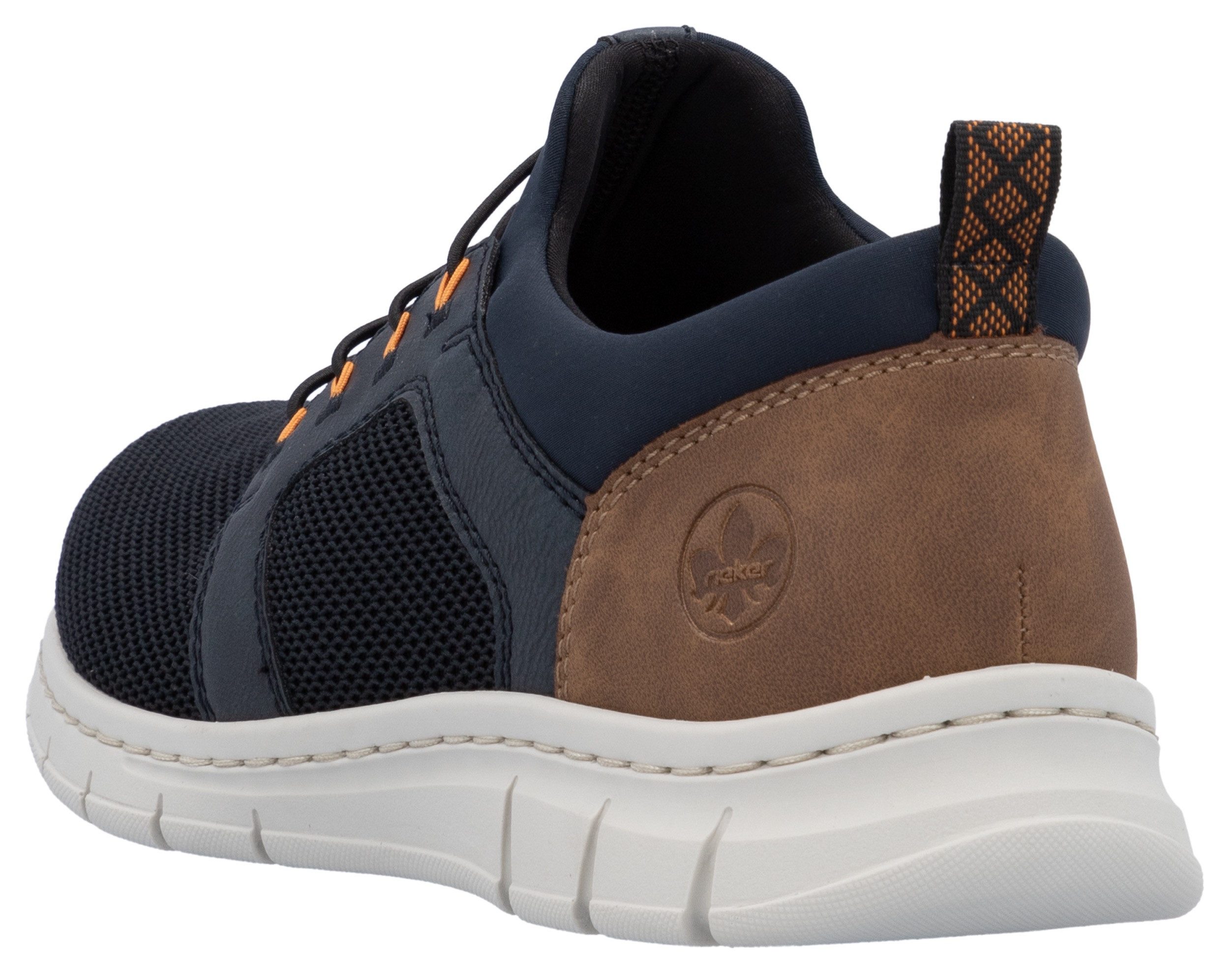 Rieker Slip-on sneakers , instapschoen, lage schoen, vrijetijdsschoen met elastiek, om in te stappen