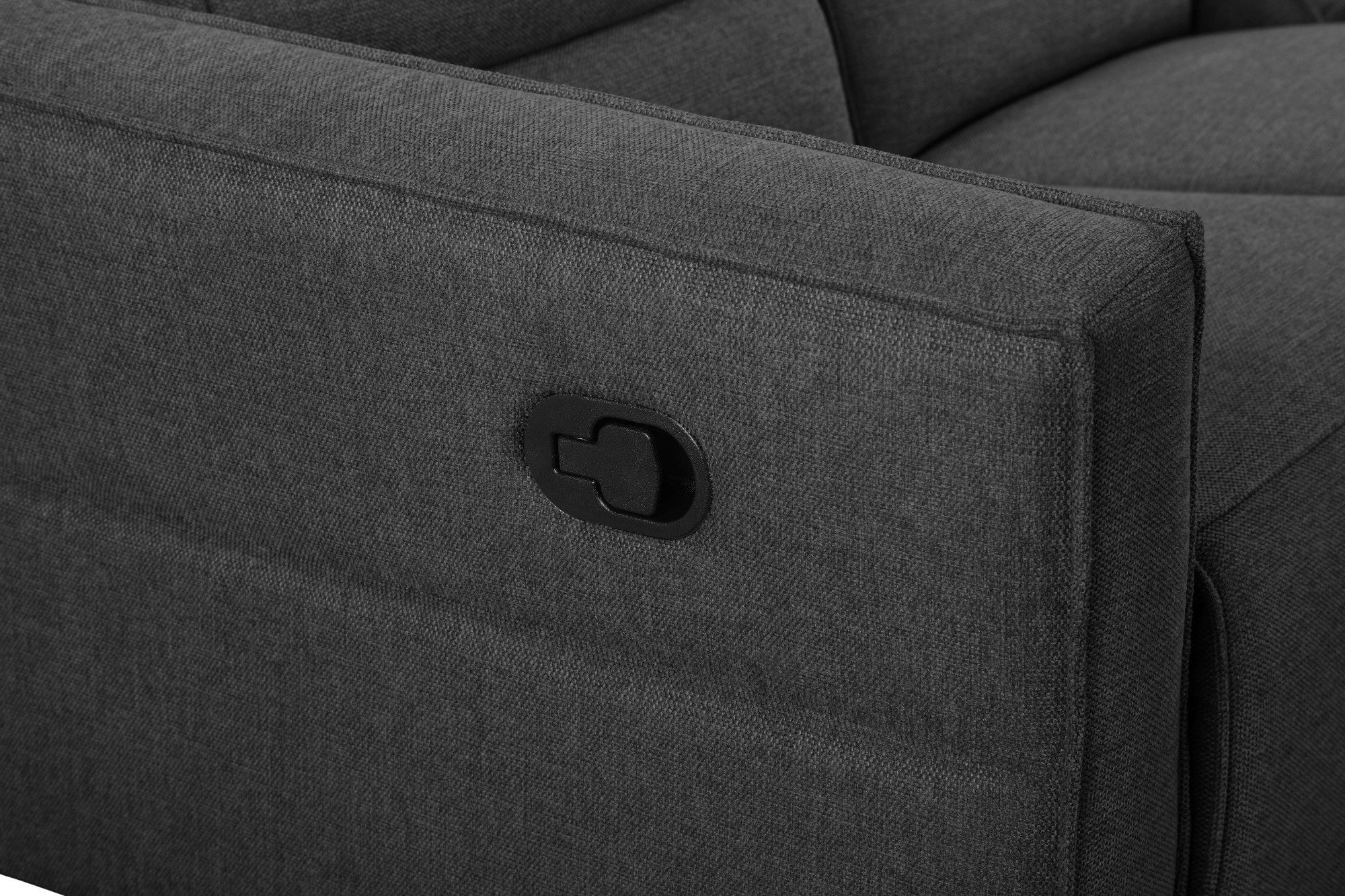 Places of Style 3-zitsbank Carpari, 224 cm, handmatige of elektrische relaxfunctie in 2 zitplaatsen