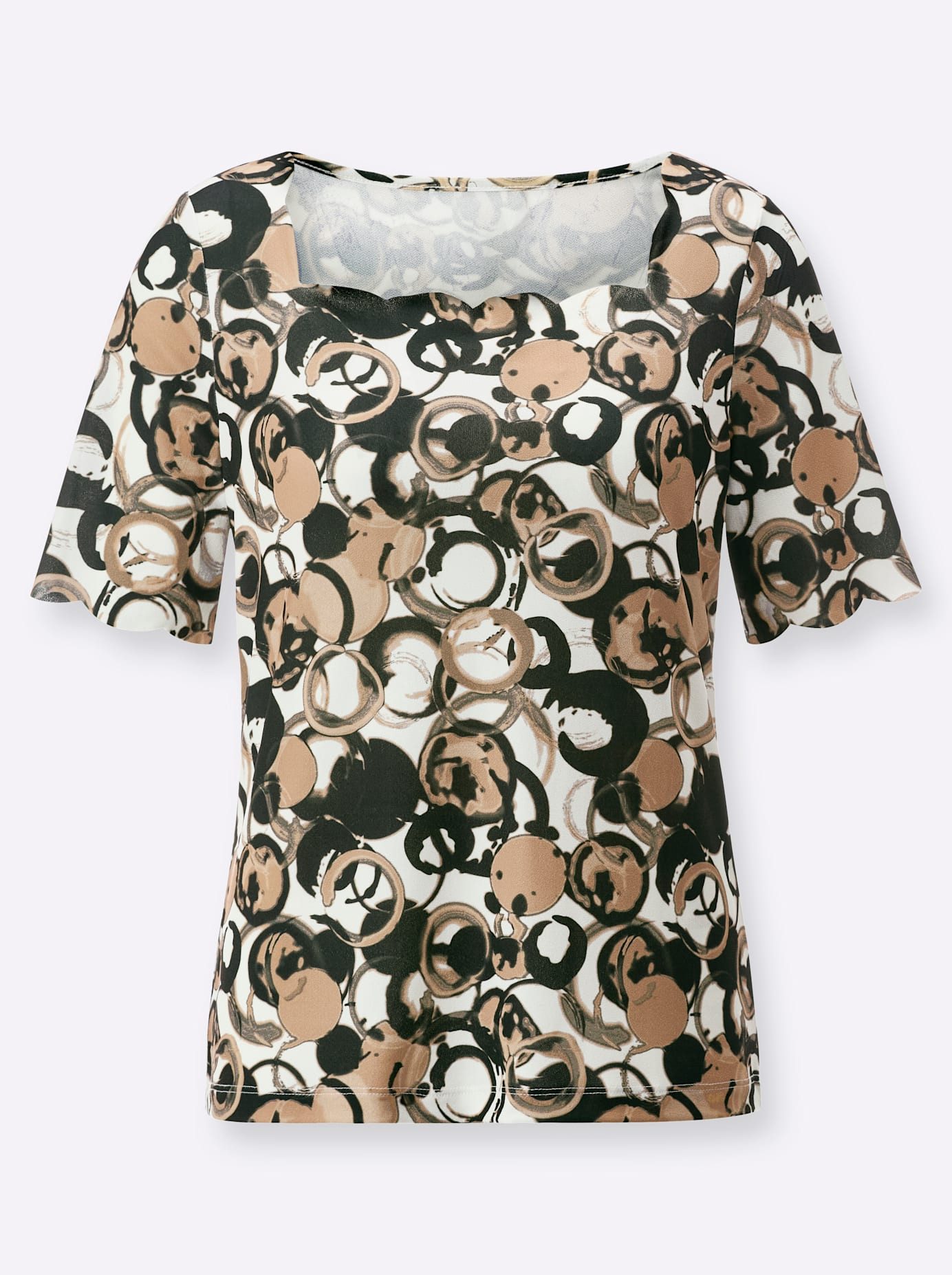 Creation L Shirt met print Gedessineerd shirt (1-delig)