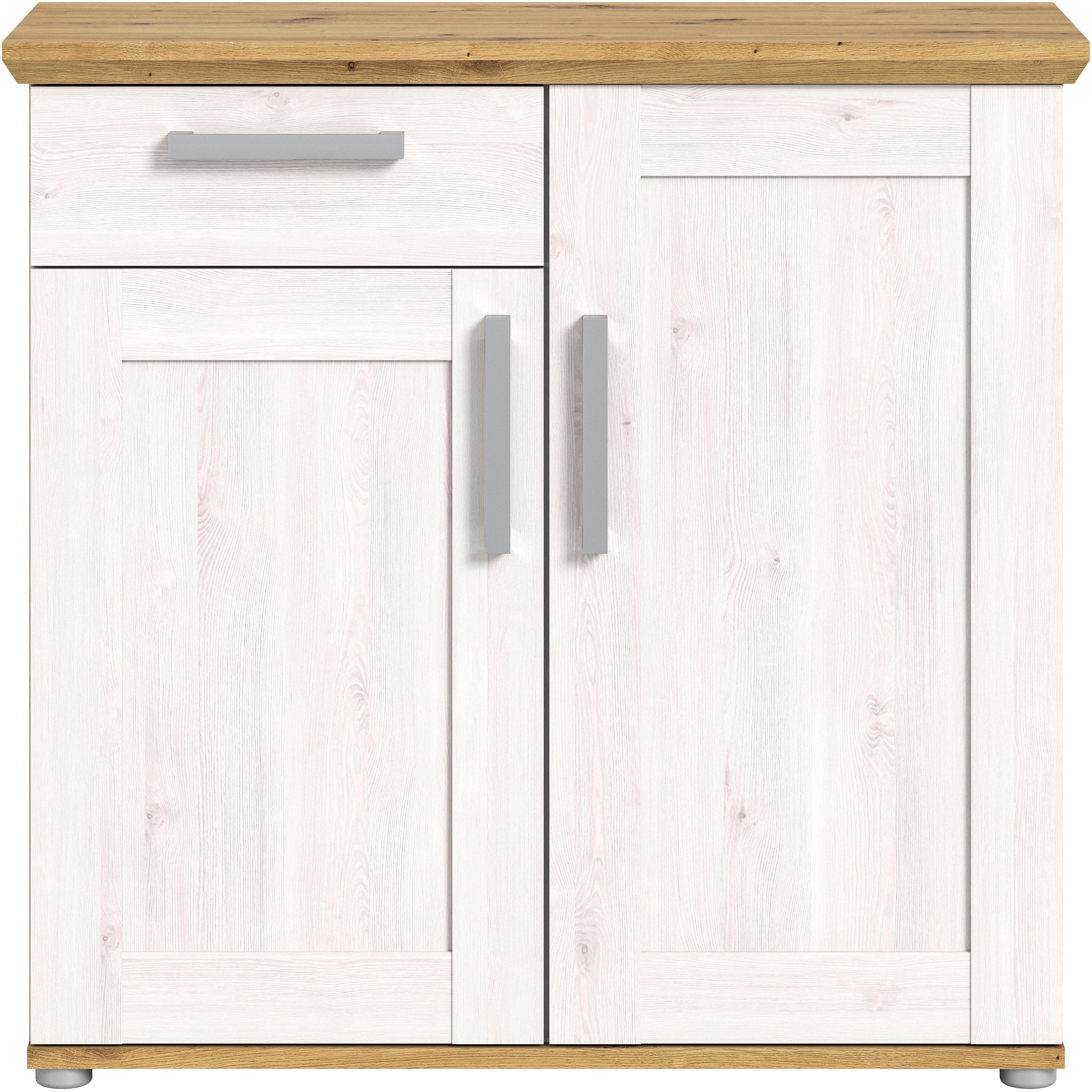 Home affaire Kast Cosenza, Breedte 95 cm, 2 Deuren, 1 Lade in landelijke stijl, dressoir, kast, sideboard