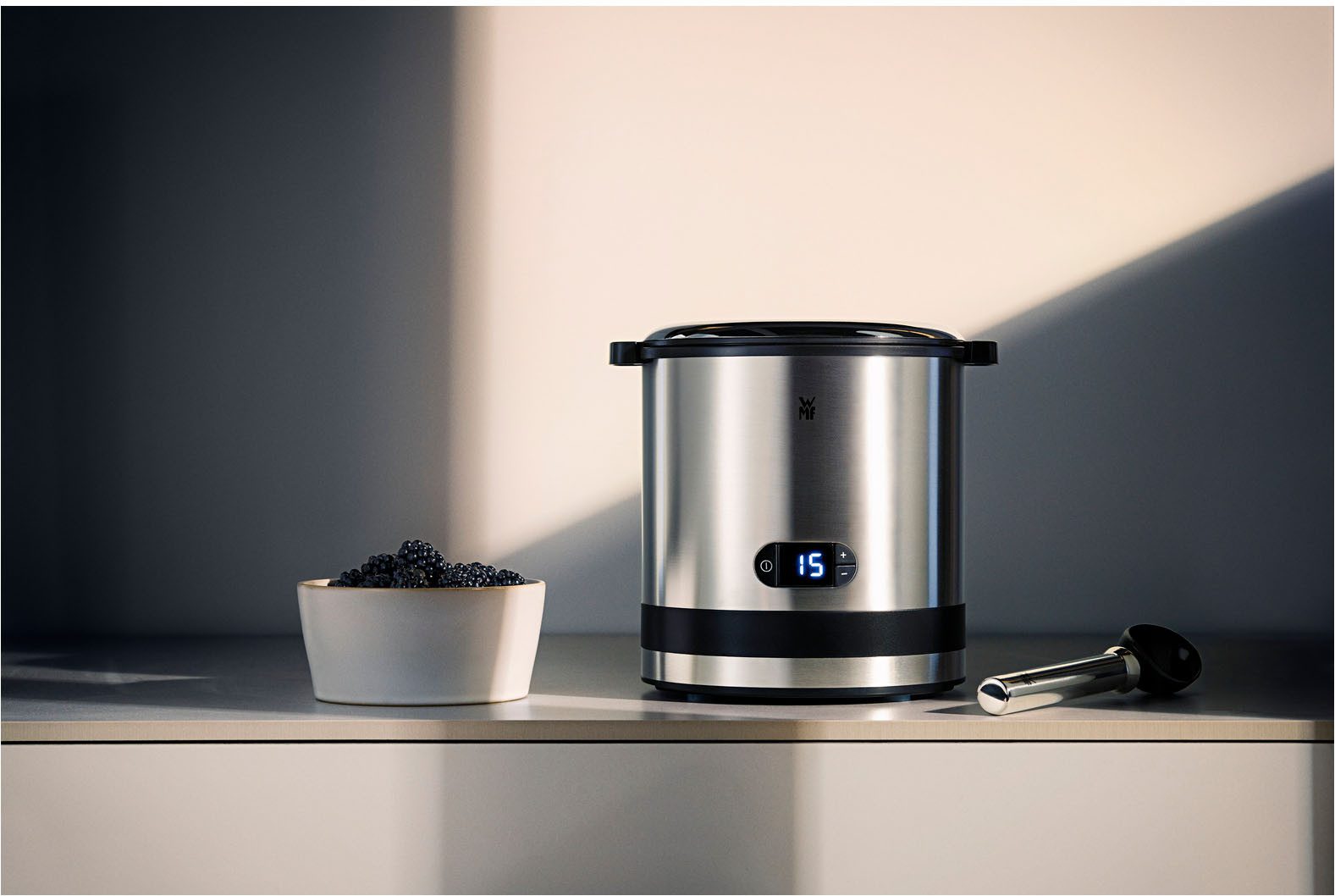 WMF Ijsmachine KÜCHENminis® 3-in-1 IJs/Frozen Yogurt/Sorbet, ijsblokjeshouder