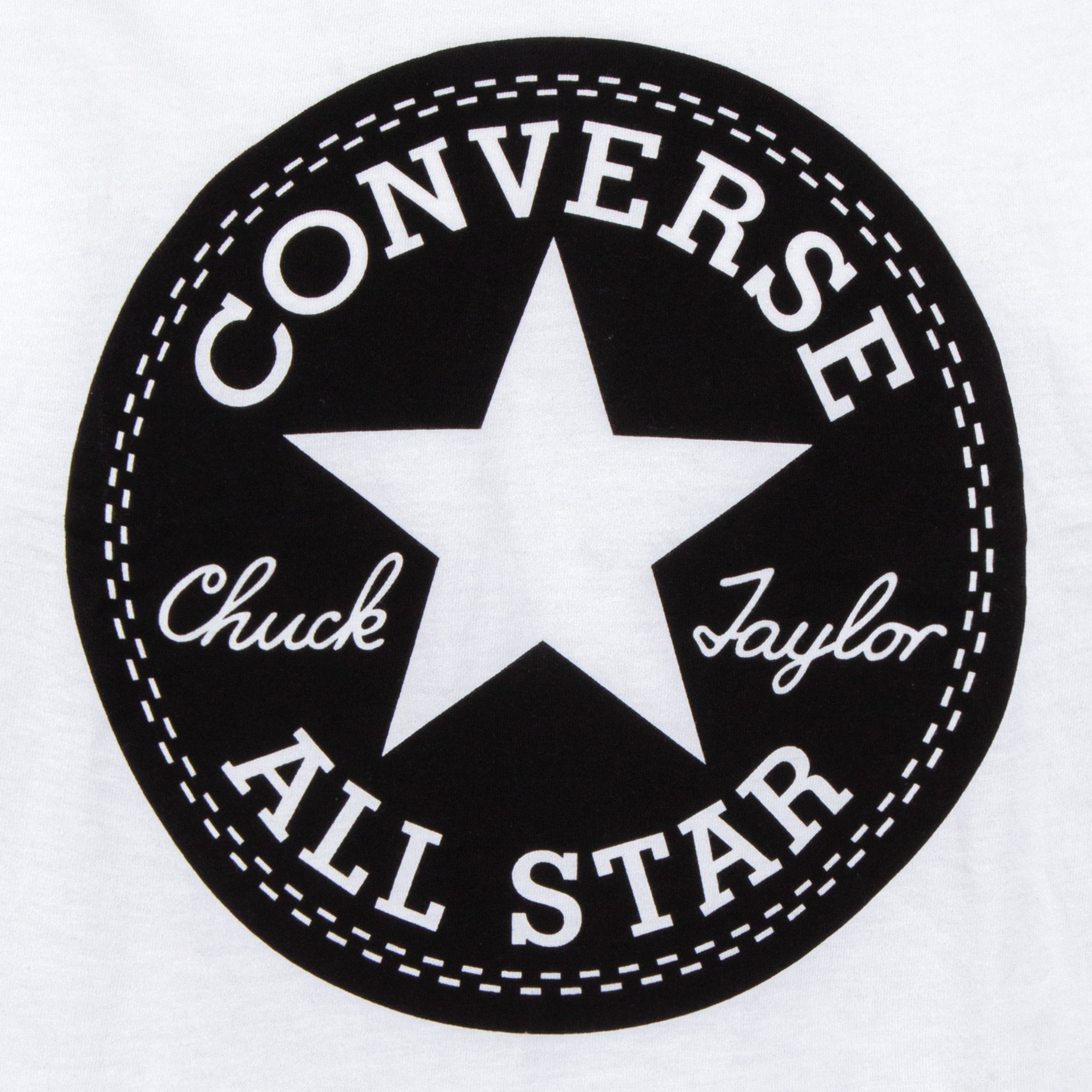 Converse T-shirt Cropped stijl voor meisjes