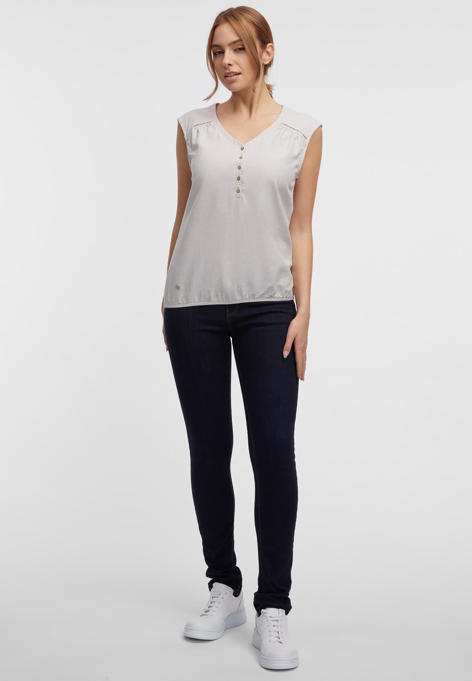 Ragwear Shirt met V-hals SALTTY LINEN
