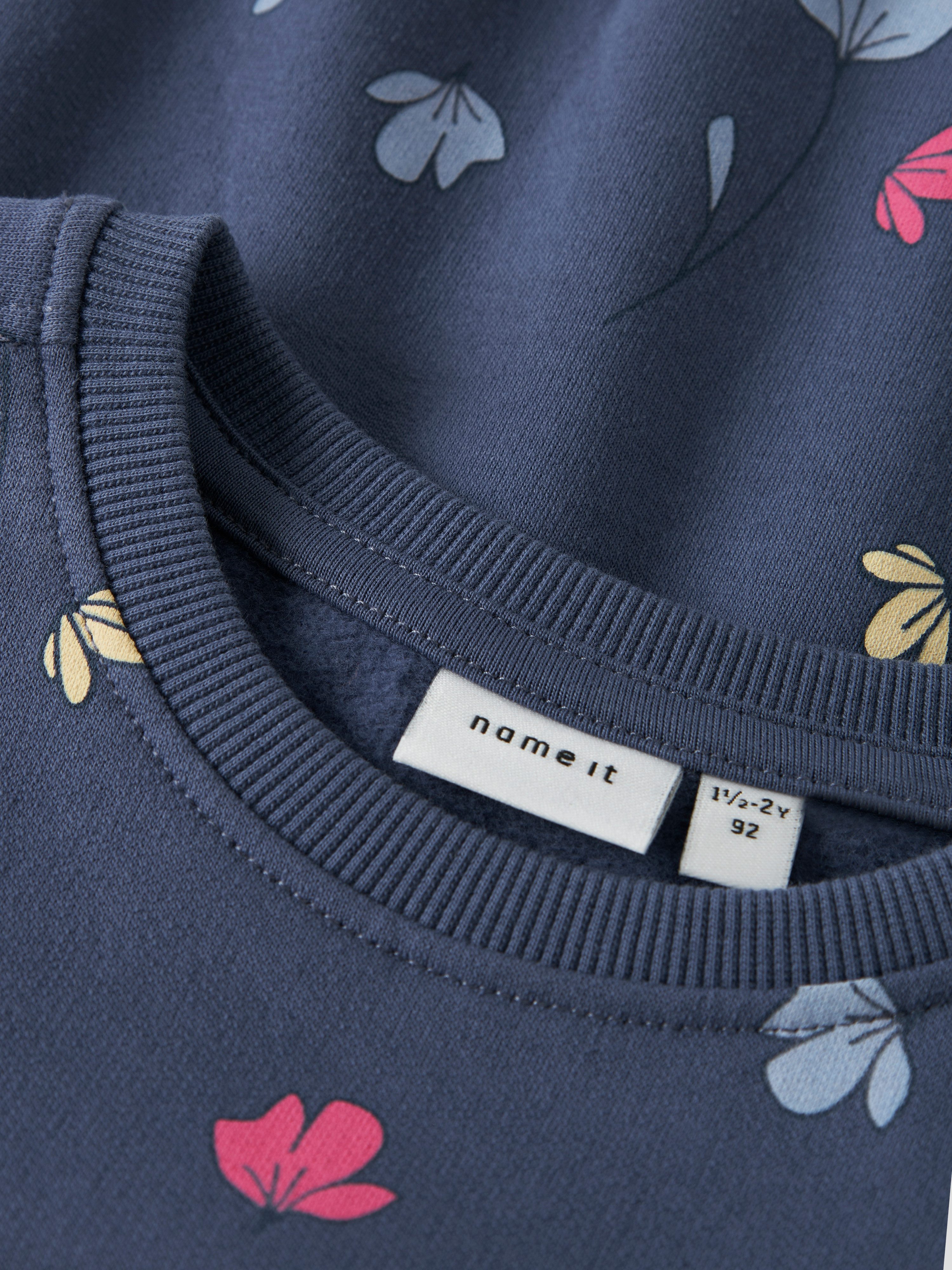 Name It Sweatshirt NMFNULA LS NREG SWEAT BRU PB