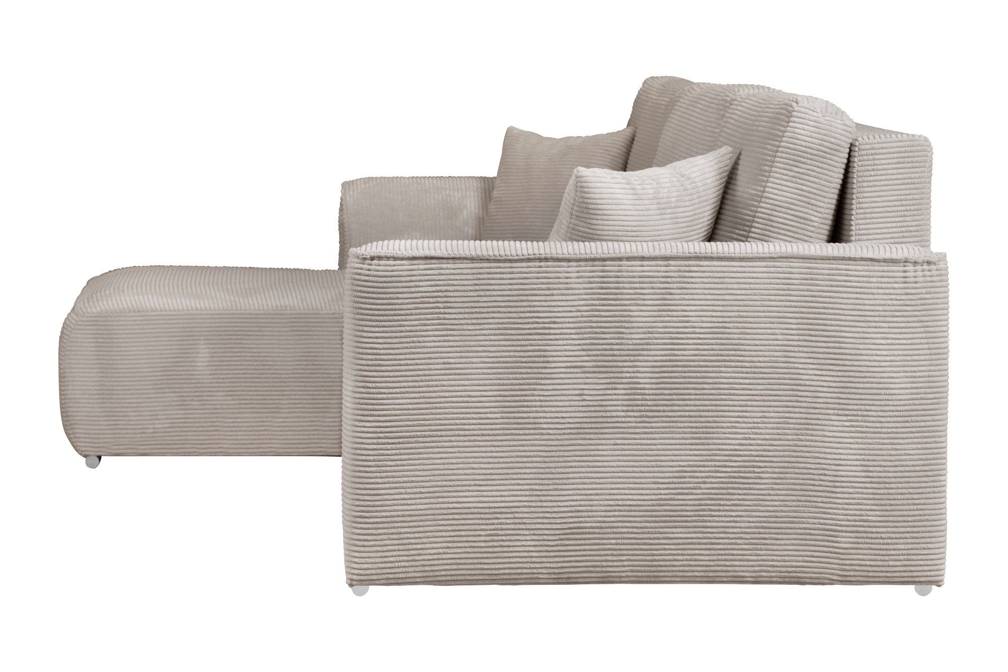 INOSIGN Hoekbank BEATRICE optionele slaapbank met bedlade, B/D/H: 265/170/86 cm