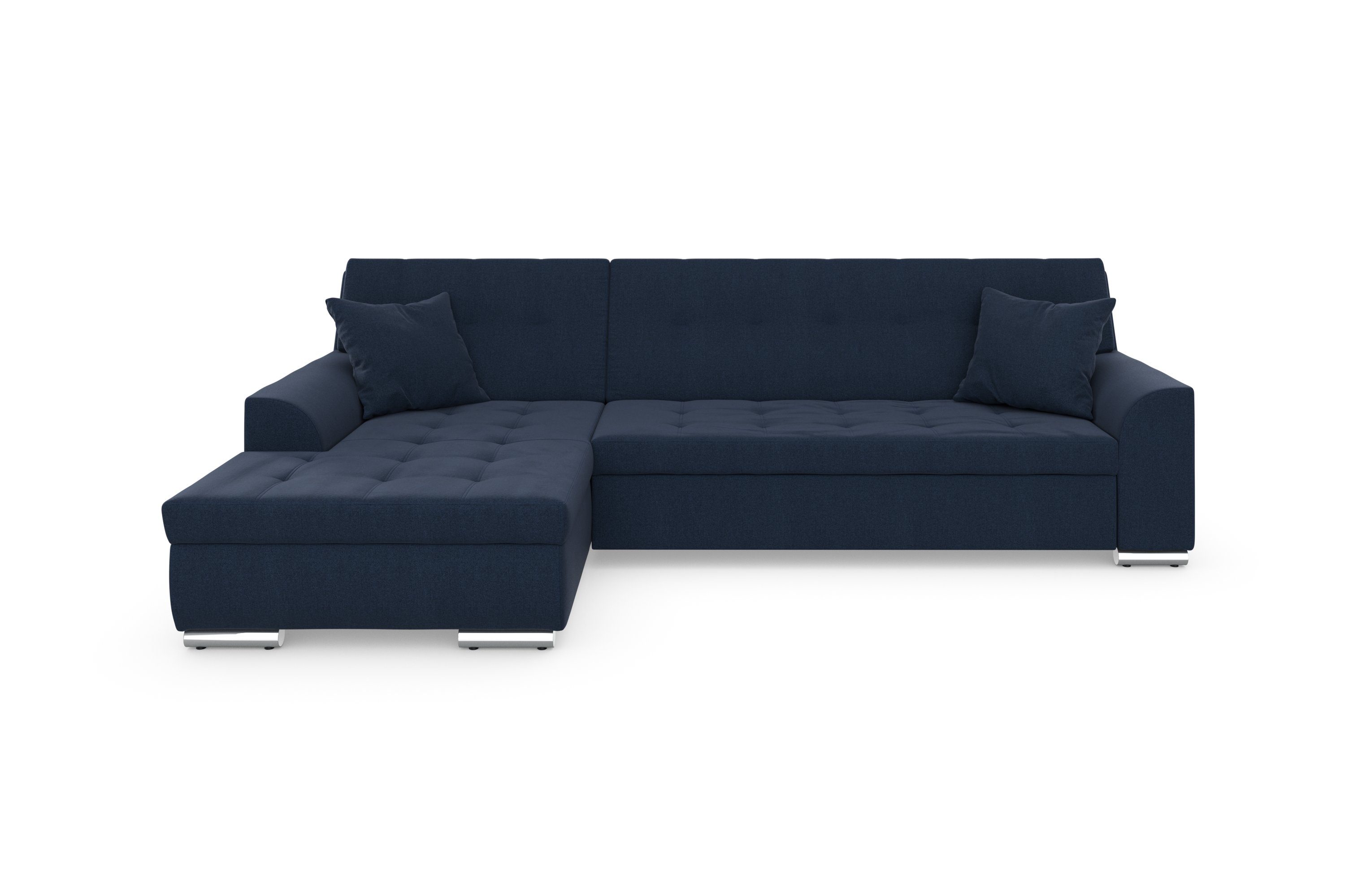 DOMO collection Hoekbank Treviso optioneel met bedfunctie