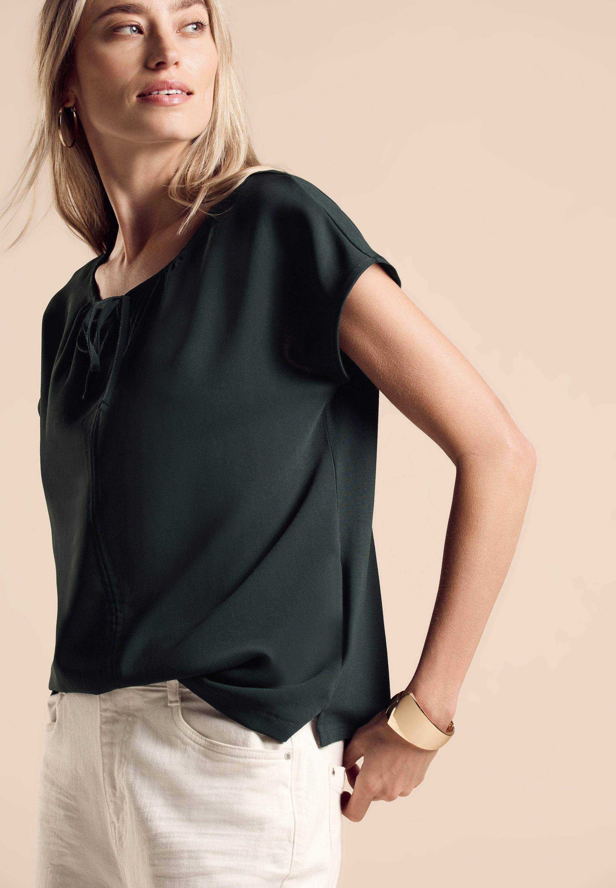 STREET ONE Shirttop met bandjes