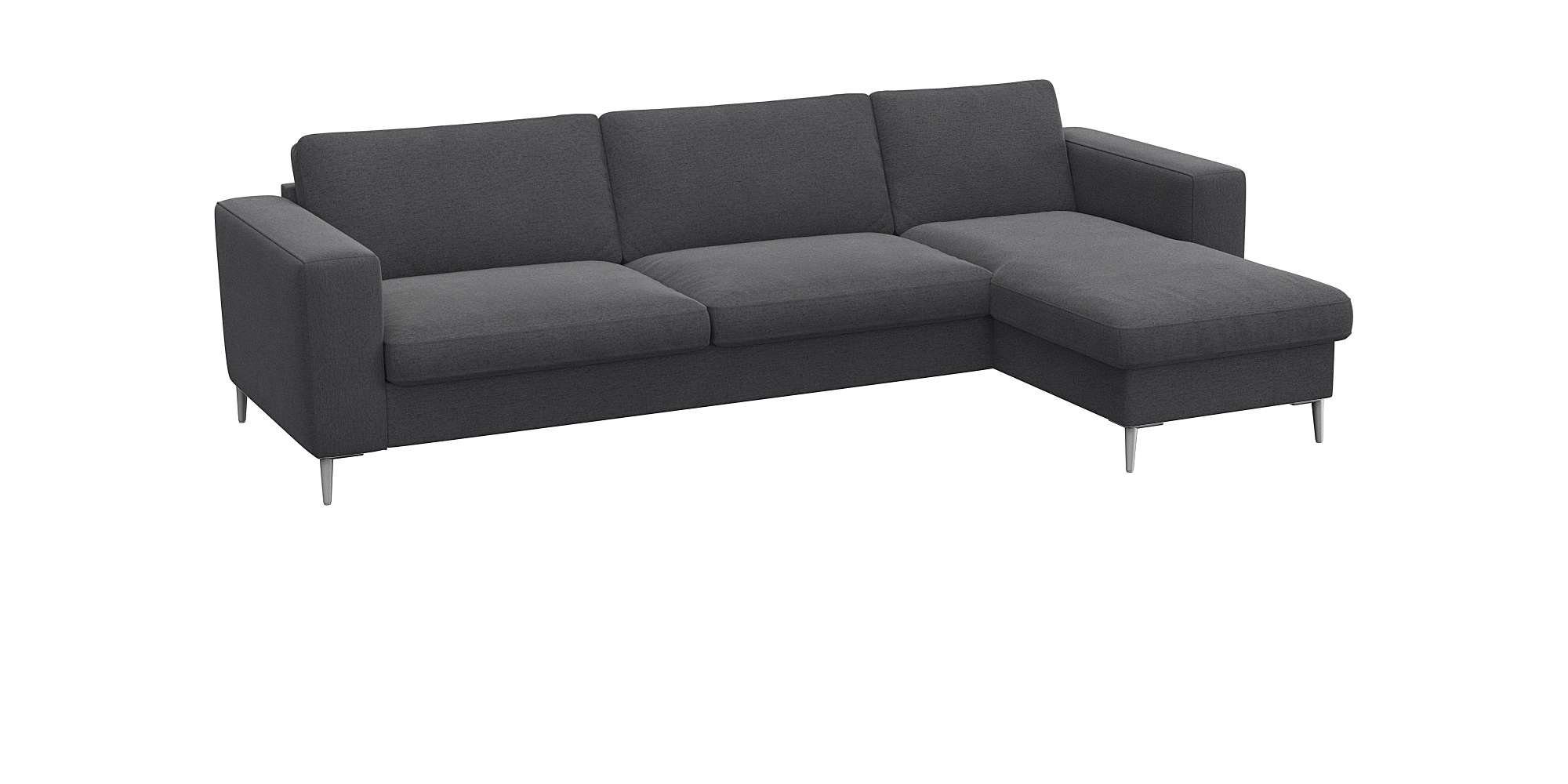 FLEXLUX Hoekbank Fiore, super zitcomfort door koudschuim in de zitting, L-vorm